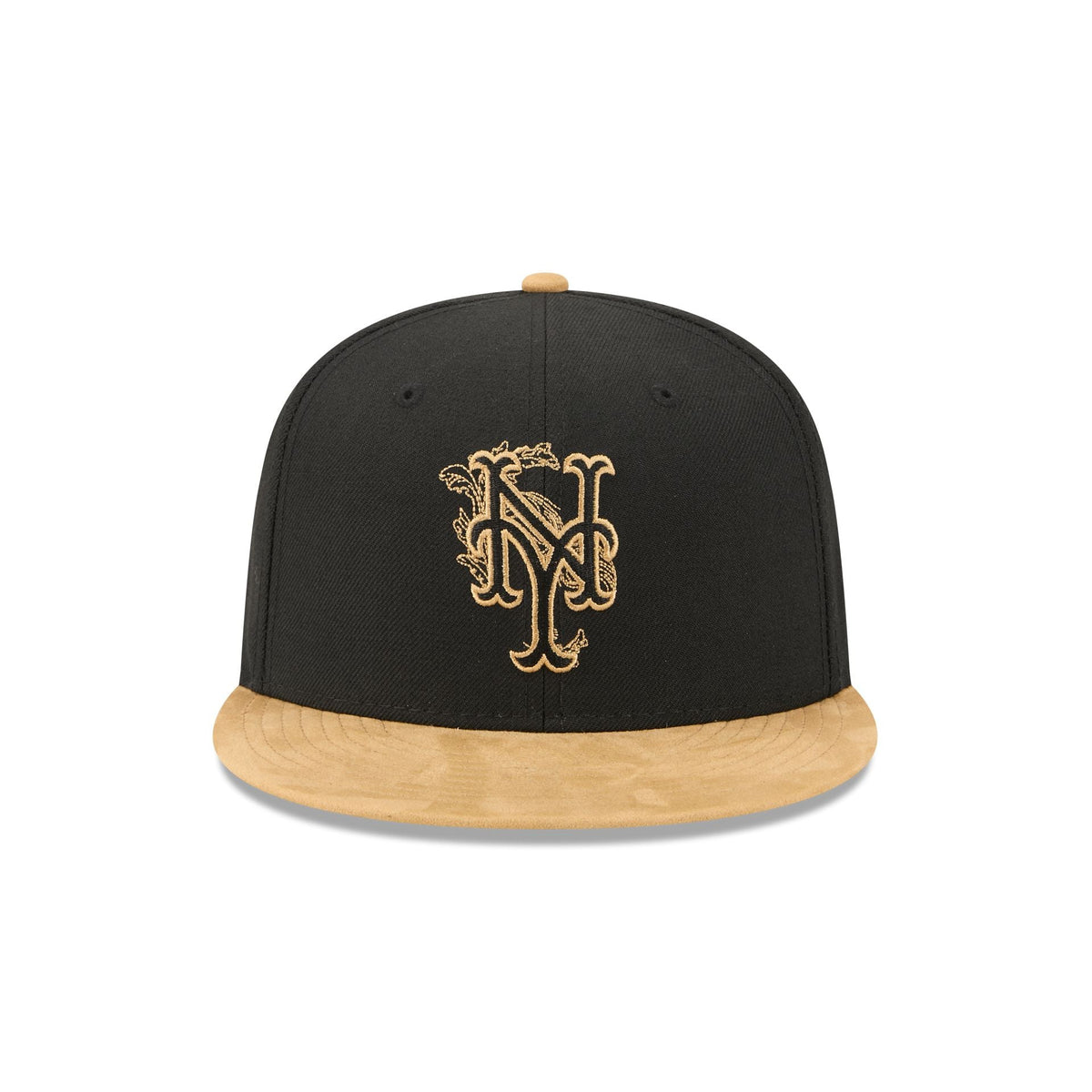New York Mets Black Wool 59FIFTY Fitted Hat