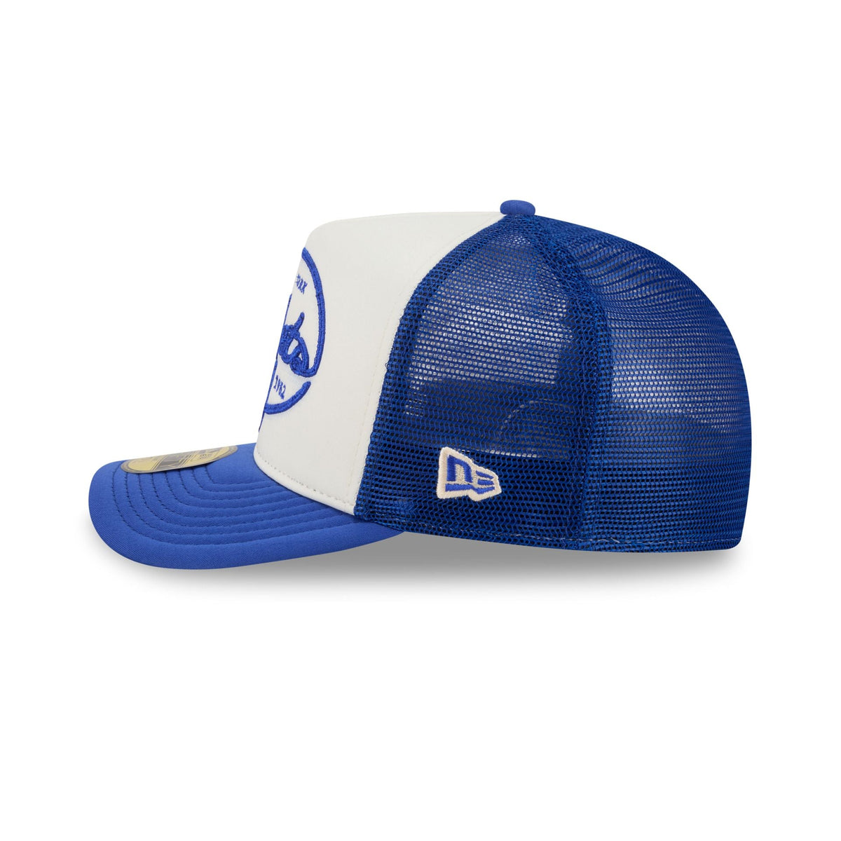 New York Mets Chrome 59FIFTY Fitted Trucker Hat