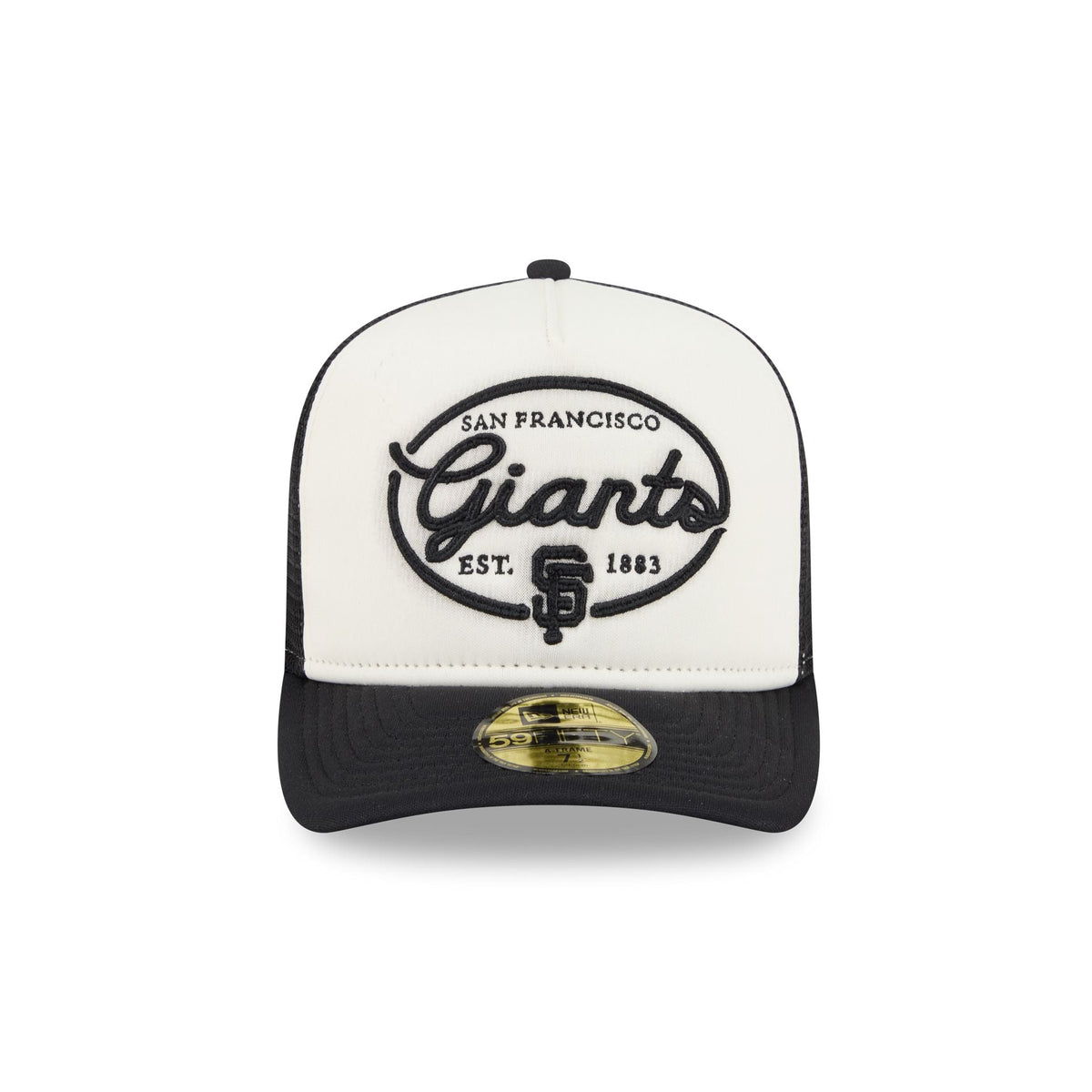 San Francisco Giants Chrome 59FIFTY Fitted Trucker Hat