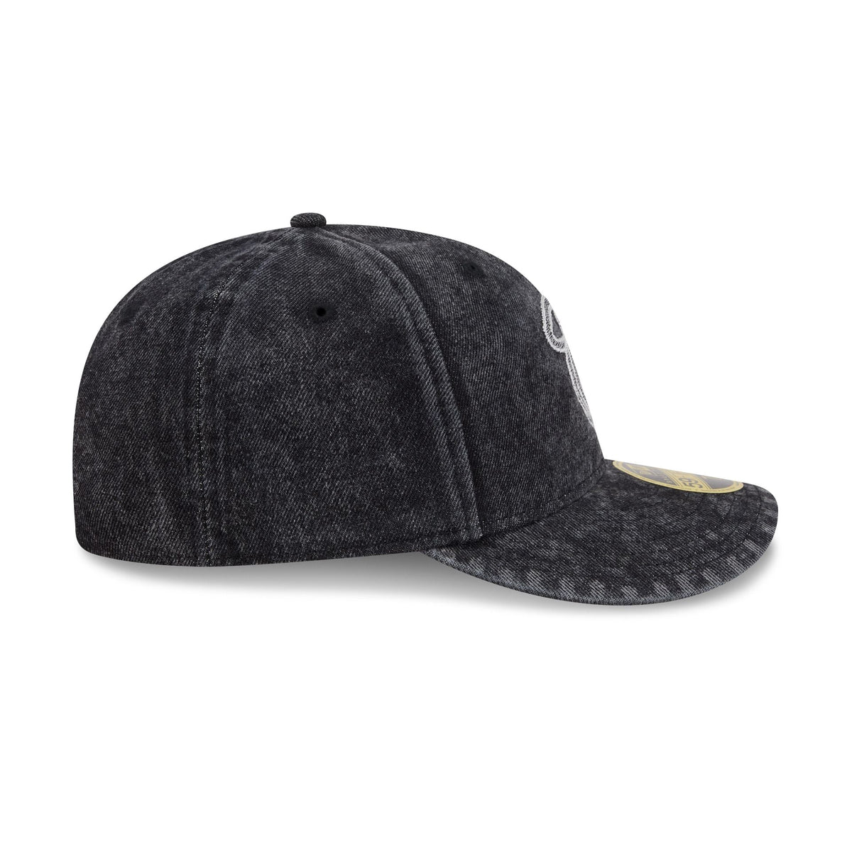 Miami Heat Black Denim Low Profile 59FIFTY Fitted Hat