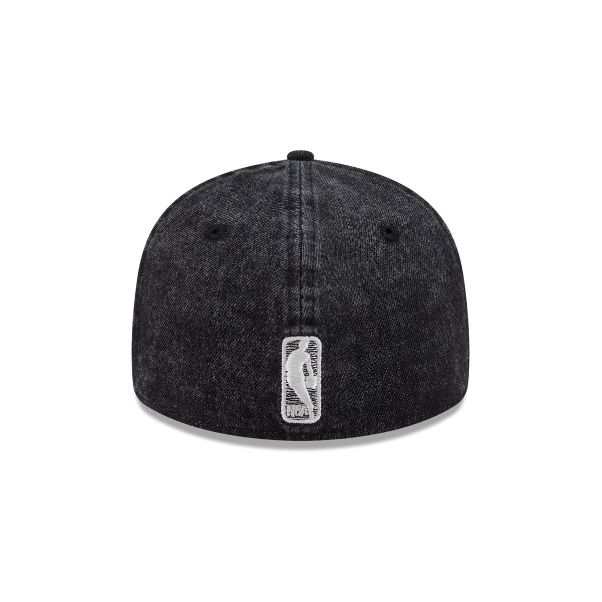 Los Angeles Lakers Black Denim Low Profile 59FIFTY Fitted Hat