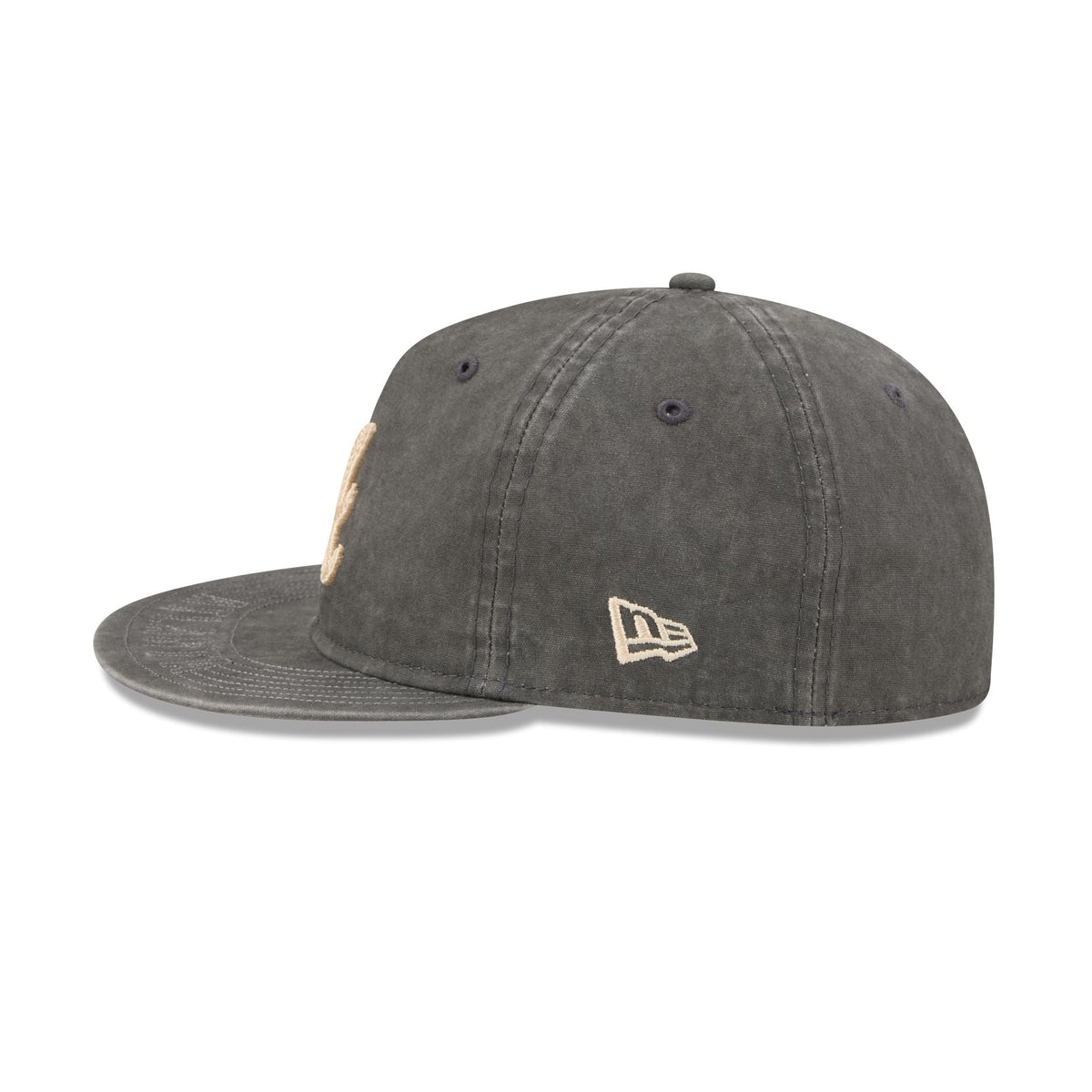 Atlanta Braves Visor Stitch Retro Crown 59FIFTY Fitted Hat