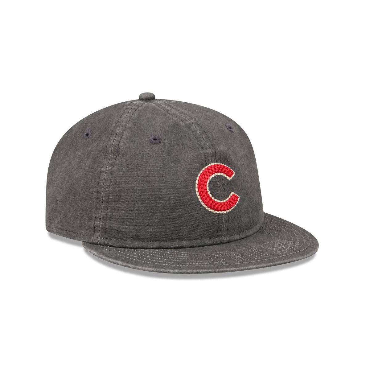 Chicago Cubs Visor Stitch Retro Crown 59FIFTY Fitted Hat