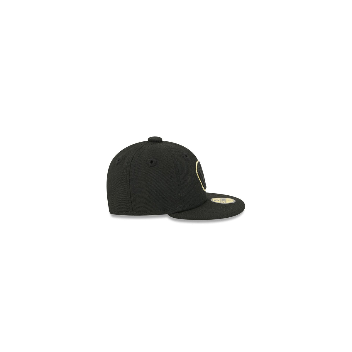 Milwaukee Brewers Gold Logo Mini 59FIFTY Fitted Hat