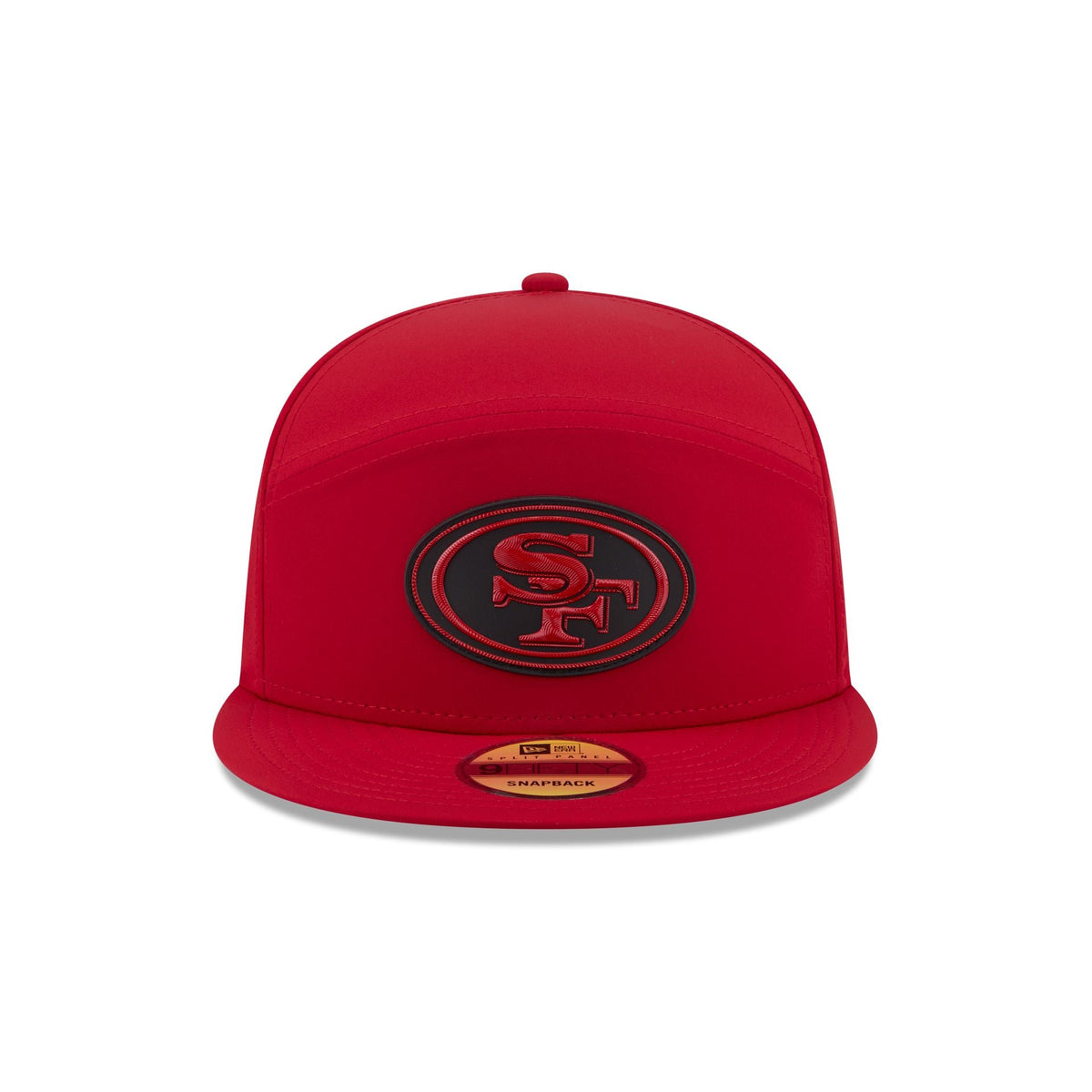 San Francisco 49ers 2026 Sideline Split Panel 9FIFTY Snapback Hat