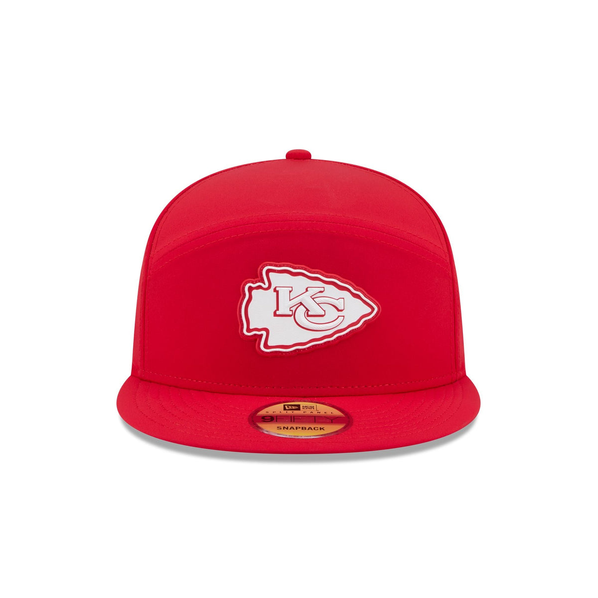Kansas City Chiefs 2026 Sideline Split Panel 9FIFTY Snapback Hat