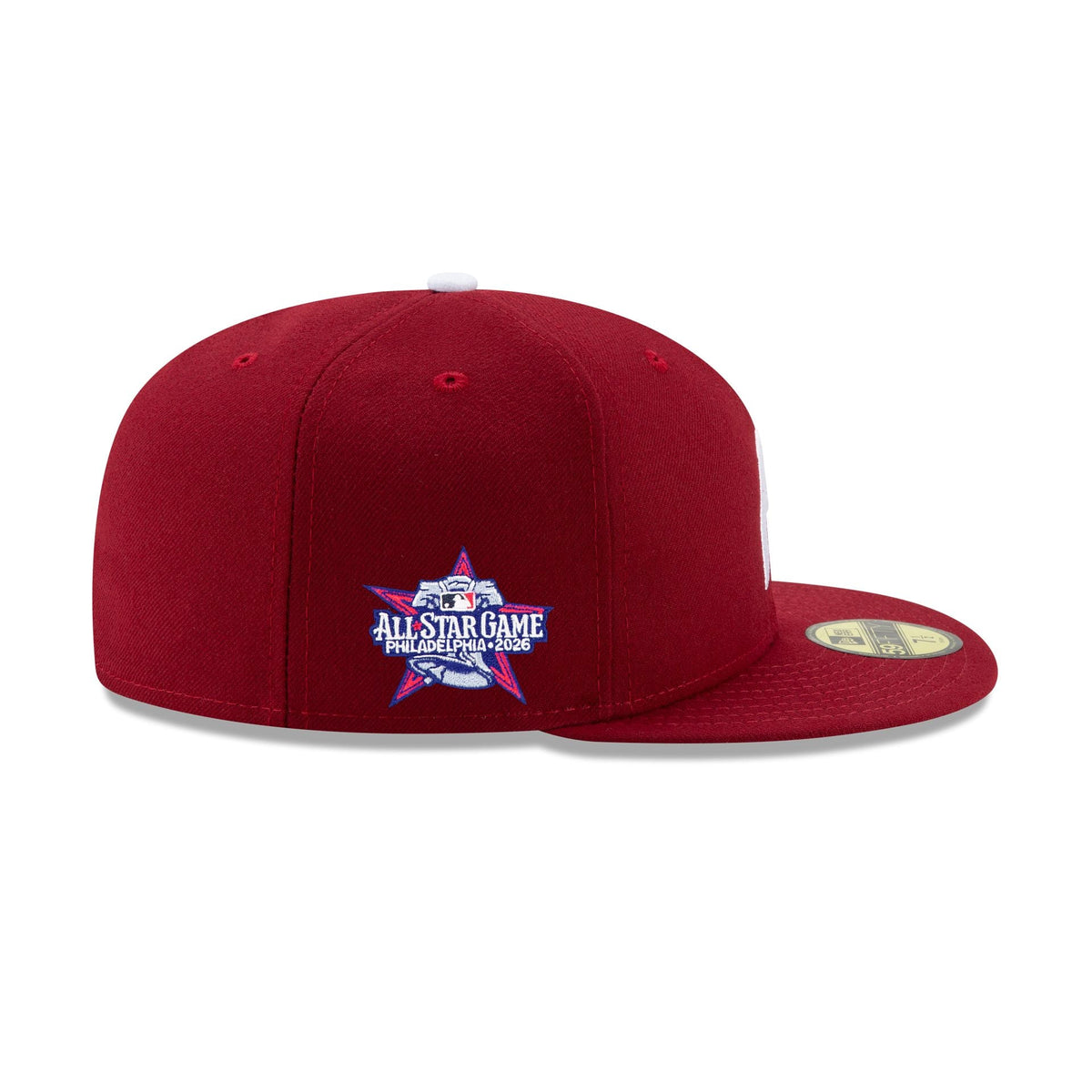 Philadelphia Phillies 2026 All-Star Game Host Maroon 59FIFTY Fitted Hat