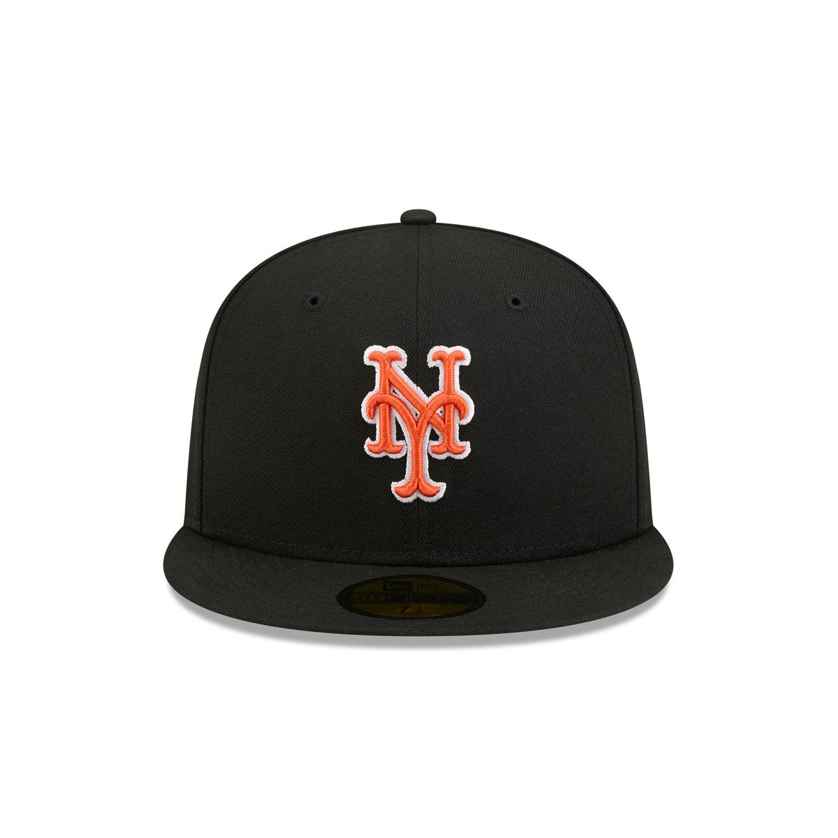 New York Mets Black Basic 59FIFTY Fitted Hat