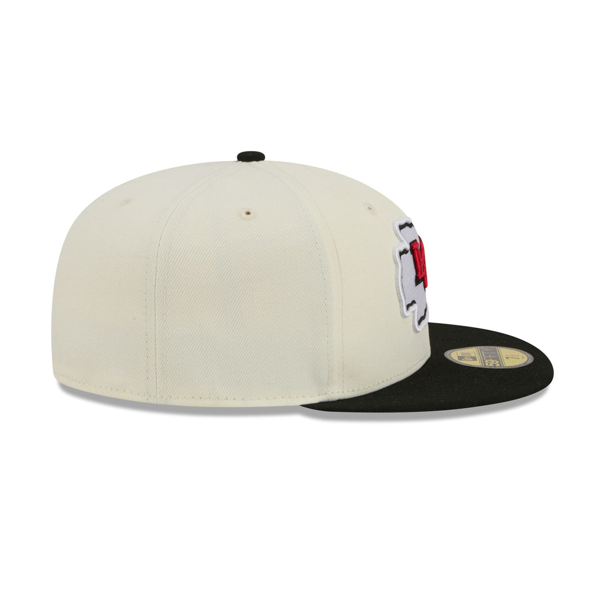 Kansas City Chiefs Chrome White Basic 59FIFTY Fitted Hat