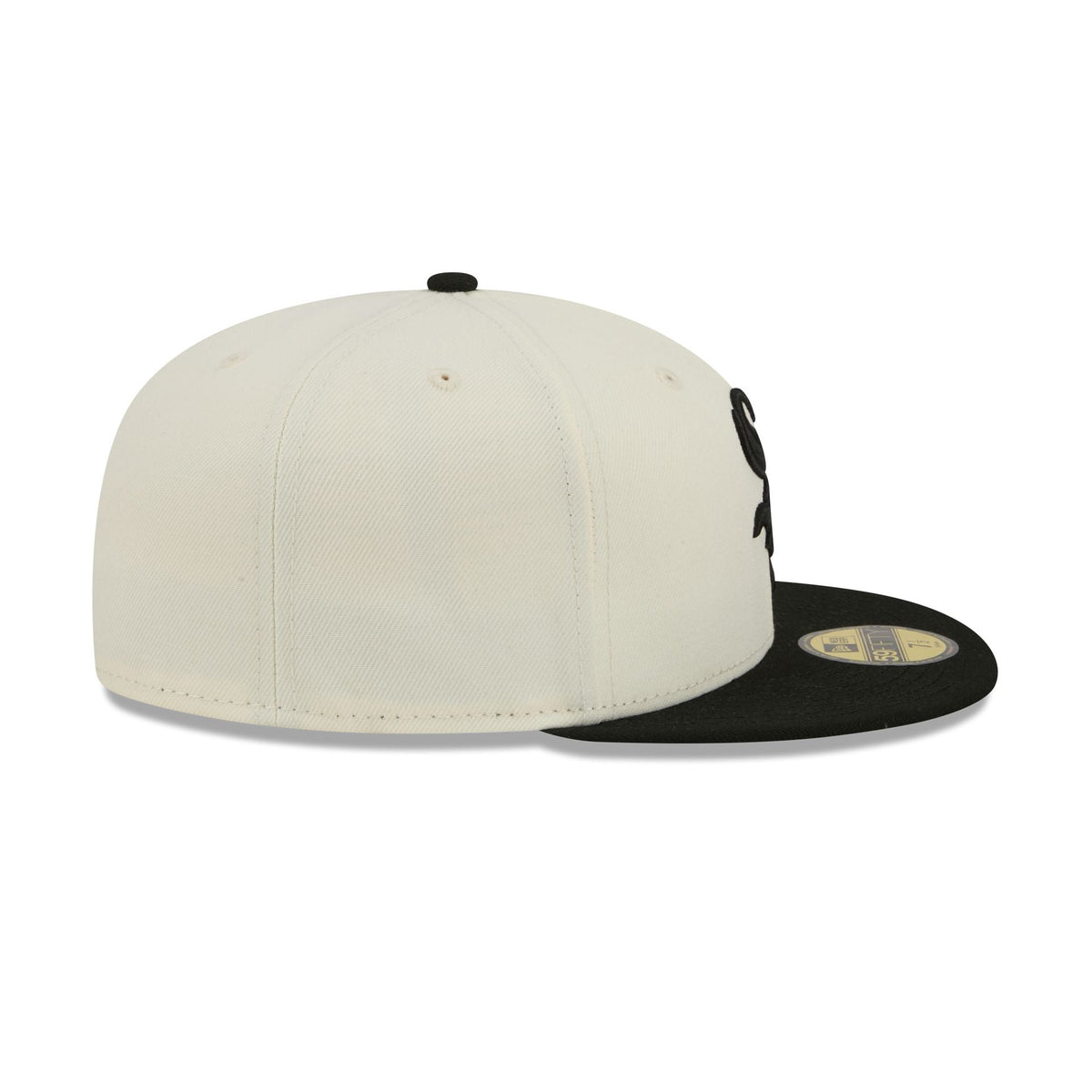 Chicago White Sox Chrome White Basic 59FIFTY Fitted Hat