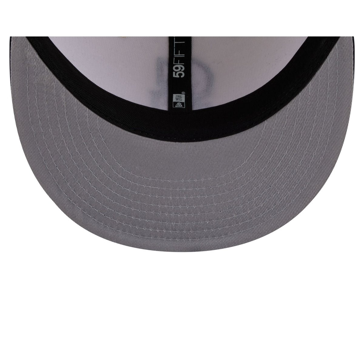 Seattle Mariners Chrome White Basic 59FIFTY Fitted Hat