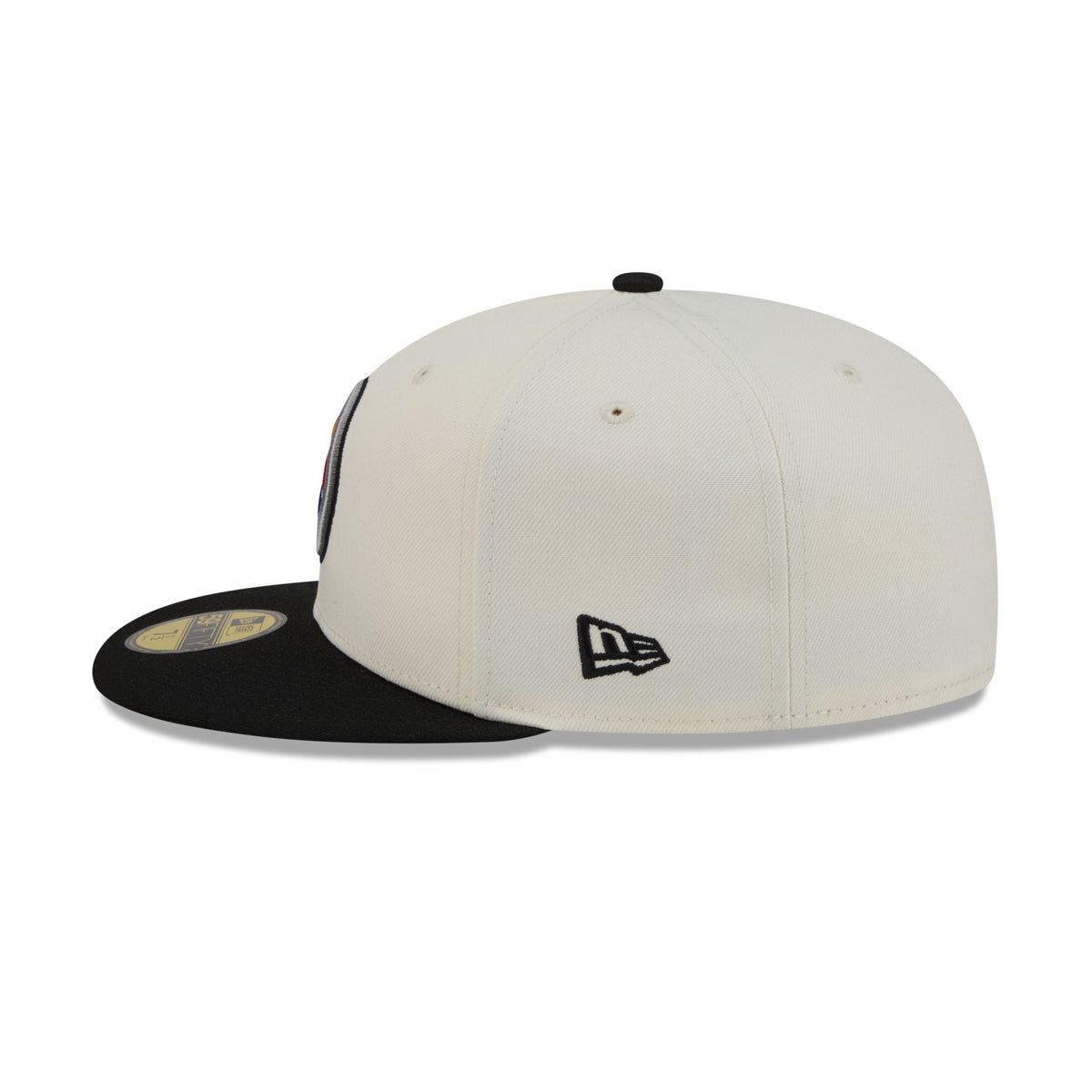 Pittsburgh Steelers Chrome White Basic 59FIFTY Fitted Hat
