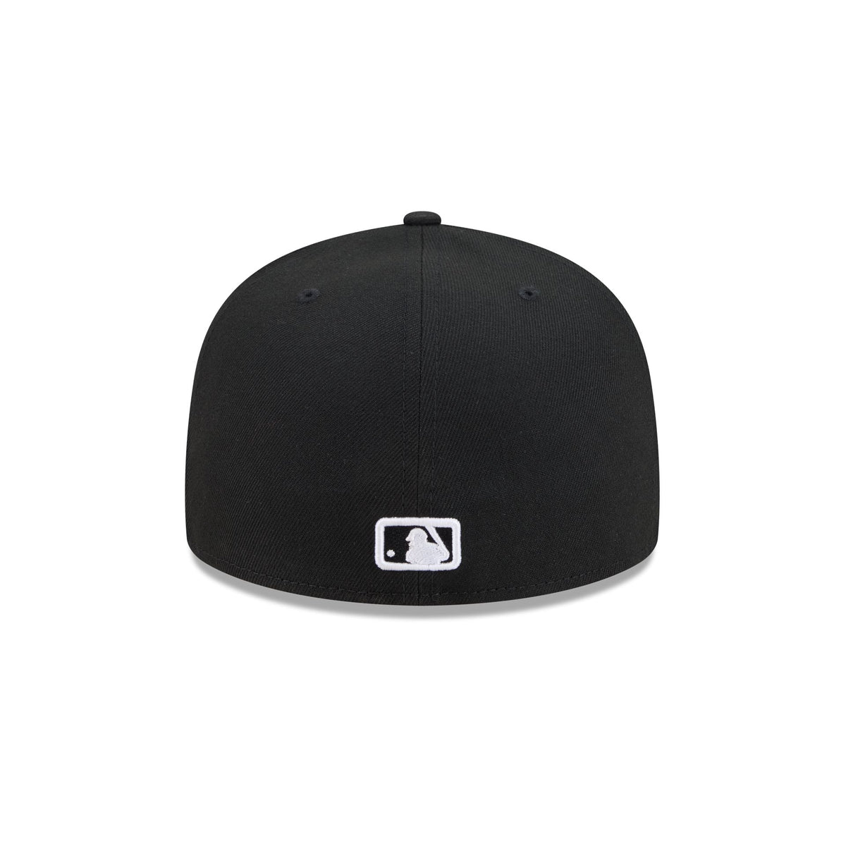 Texas Rangers Black and White Basic 59FIFTY Fitted Hat
