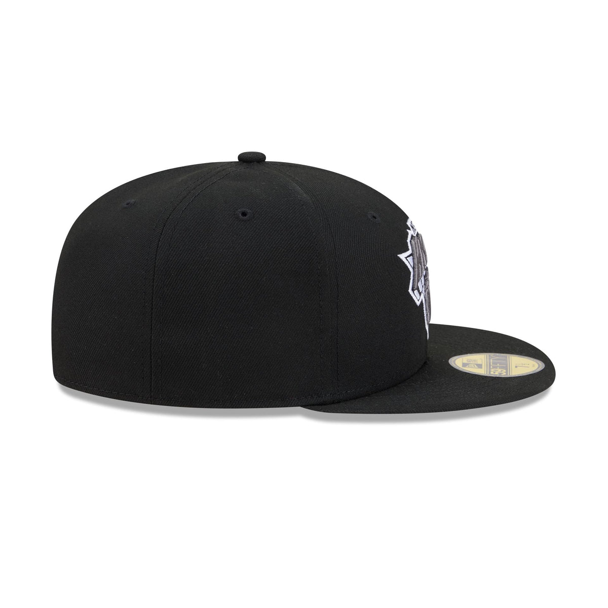 New York Knicks Black and White Basic 59FIFTY Fitted Hat