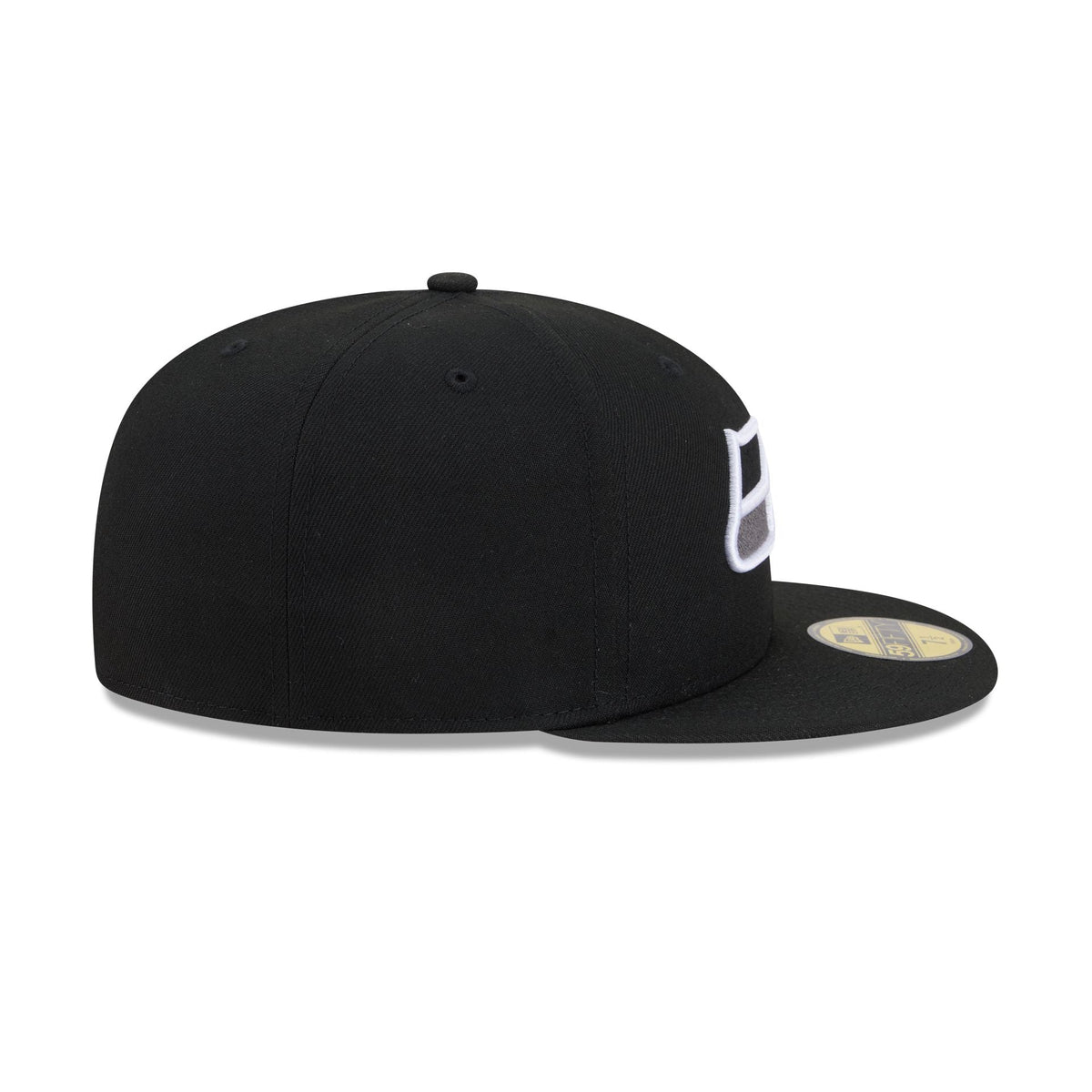 Seattle Seahawks Black and White Basic 59FIFTY Fitted Hat