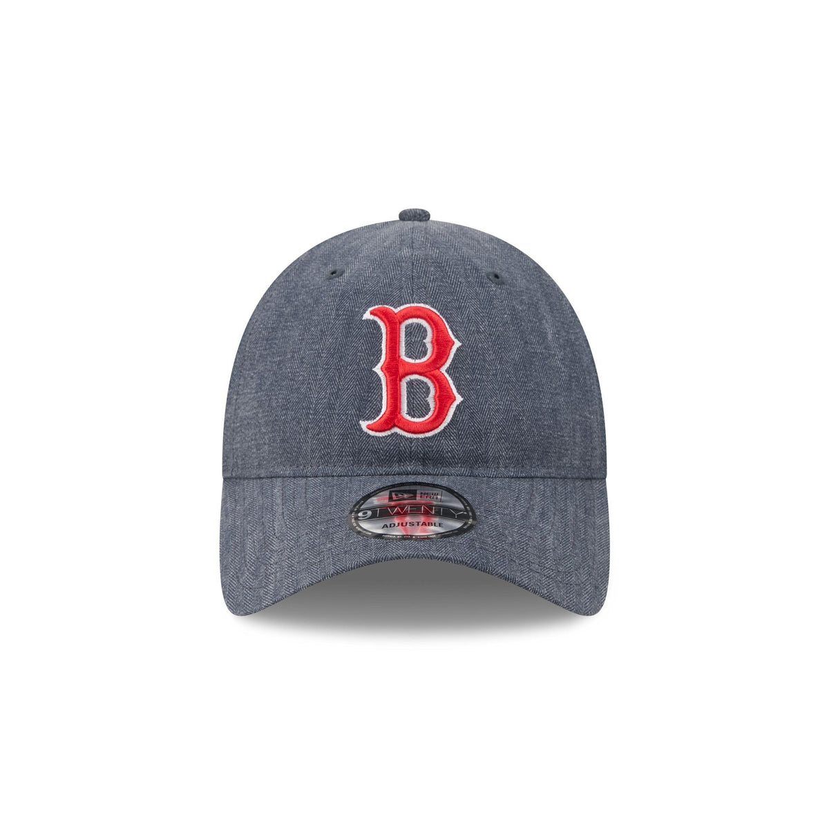Boston Red Sox Herringbone Team Colors 9TWENTY Adjustable Hat