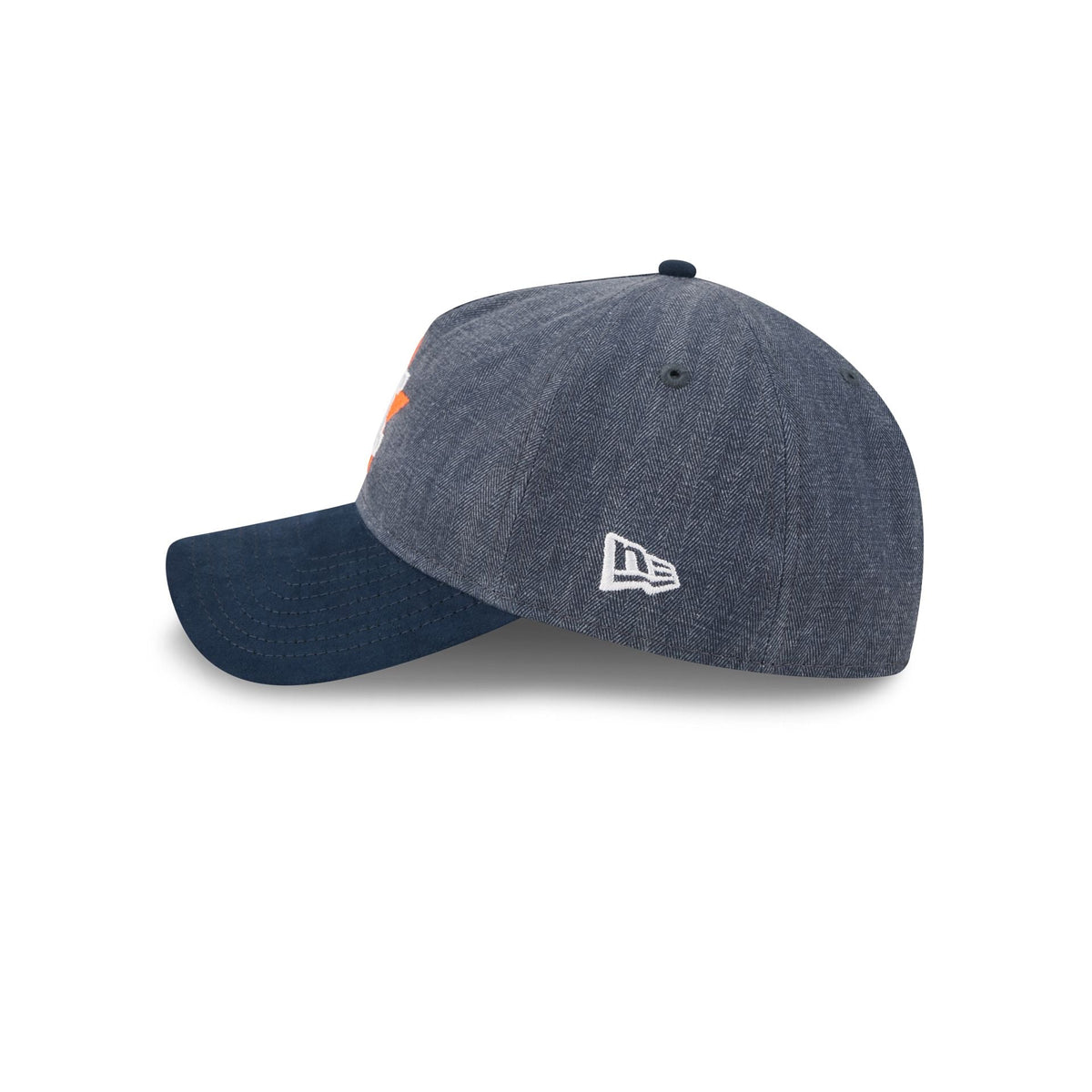 Houston Astros Herringbone Team Colors 9TWENTY A-Frame Adjustable Hat