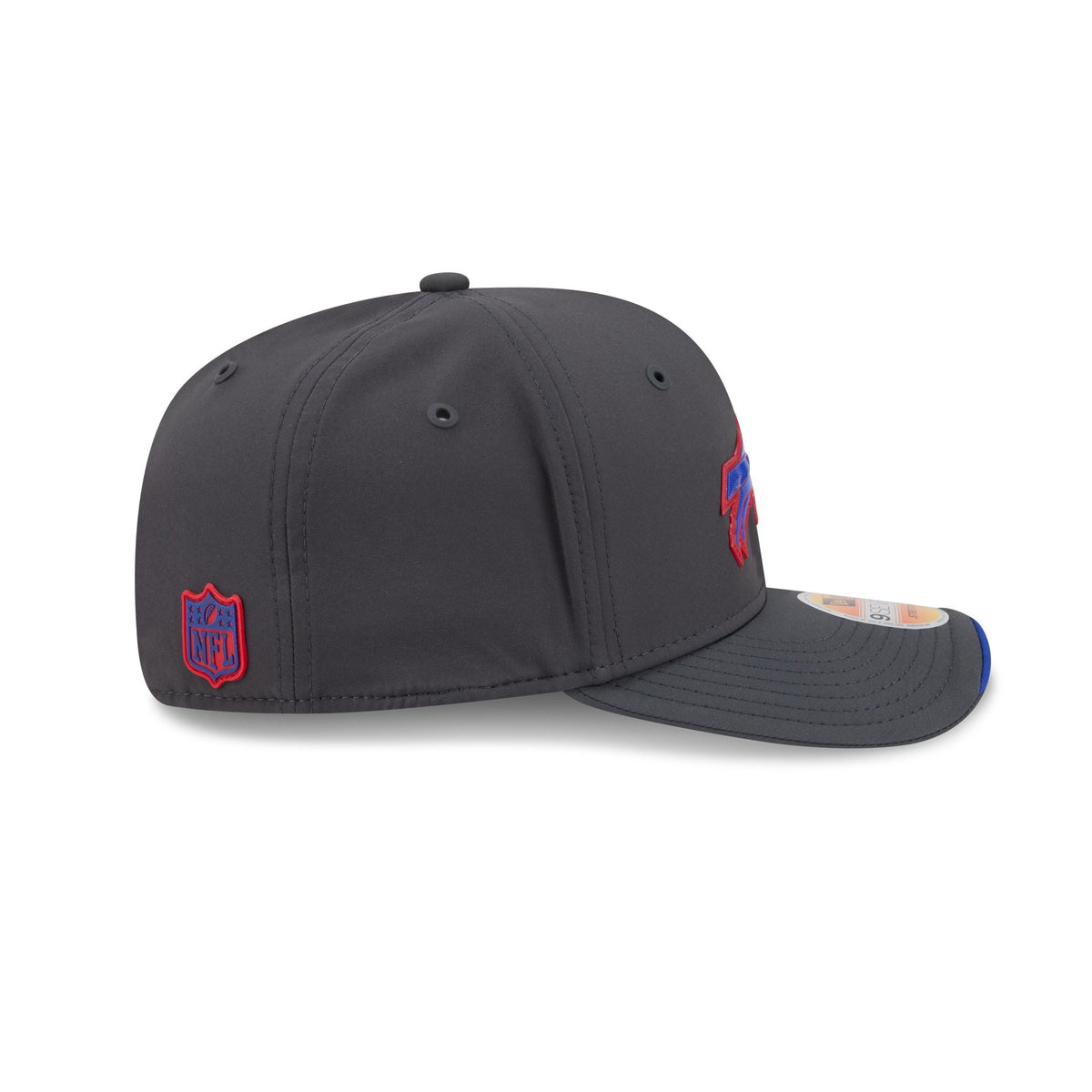 Buffalo Bills 2026 Sideline Gray 9SEVENTY Stretch-Snap Hat