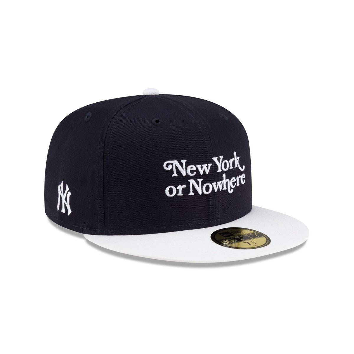 New York or Nowhere x New York Yankees Navy 59FIFTY Fitted Hat