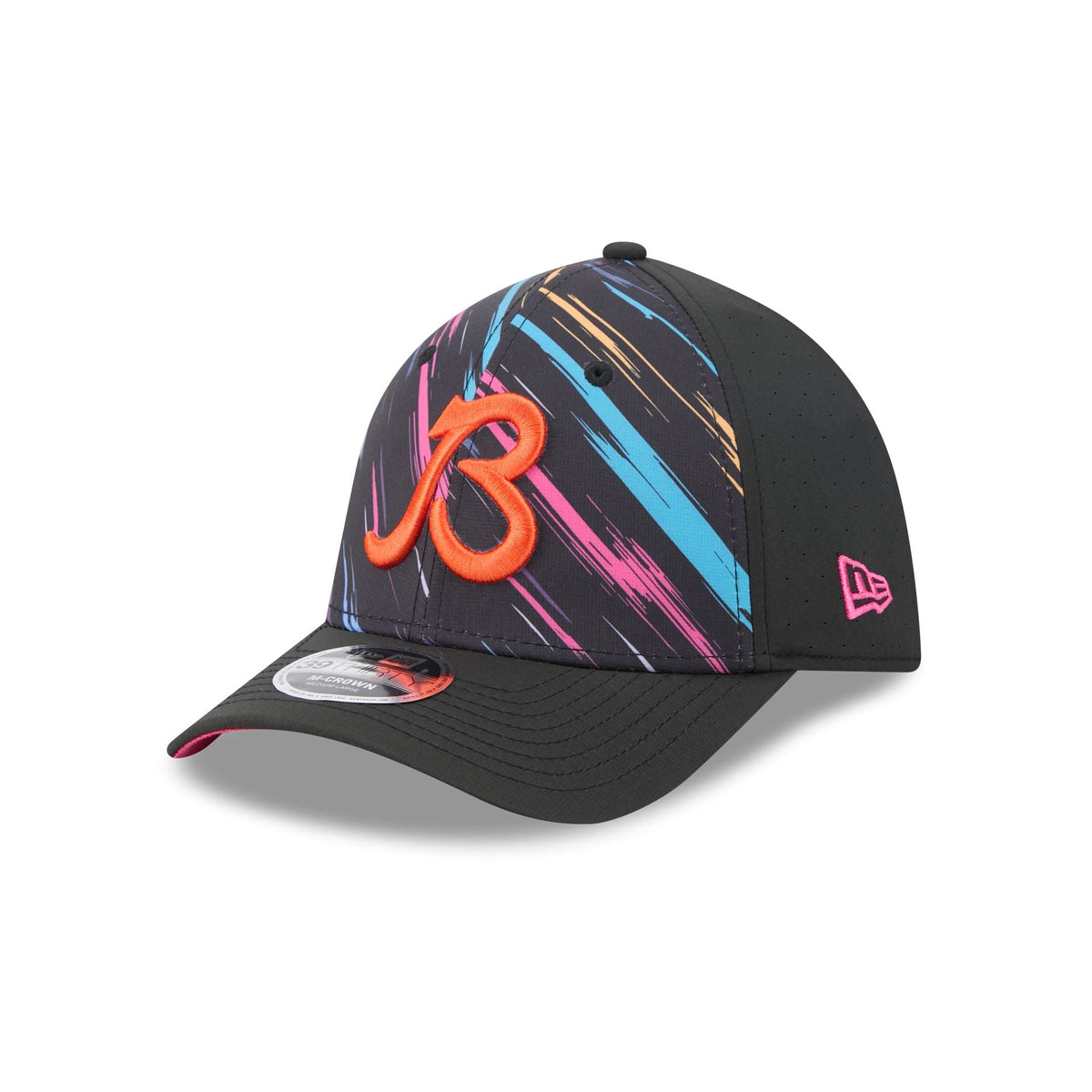 Chicago Bears 2026 Crucial Catch 39THIRTY M-Crown Stretch Fit Hat