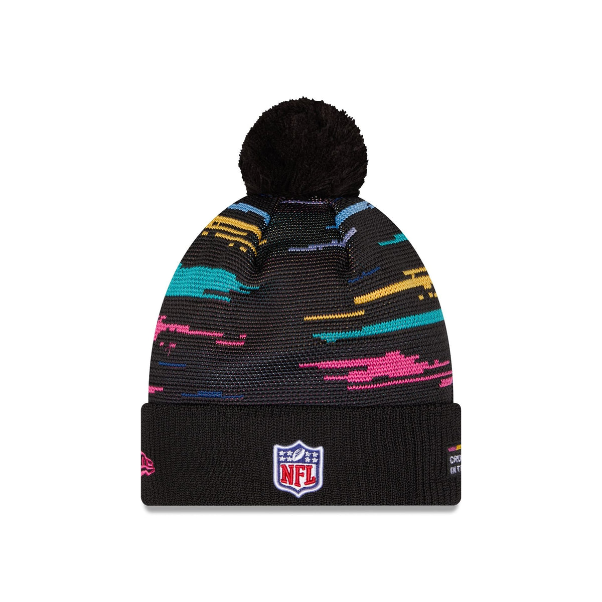 New Orleans Saints 2026 Crucial Catch Pom Knit Hat