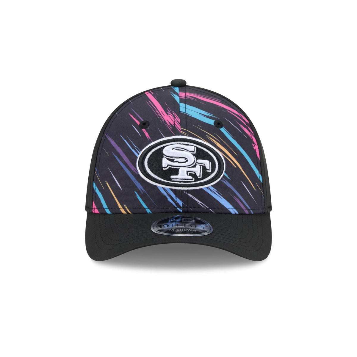 San Francisco 49ers 2026 Crucial Catch 39THIRTY M-Crown Stretch Fit Hat