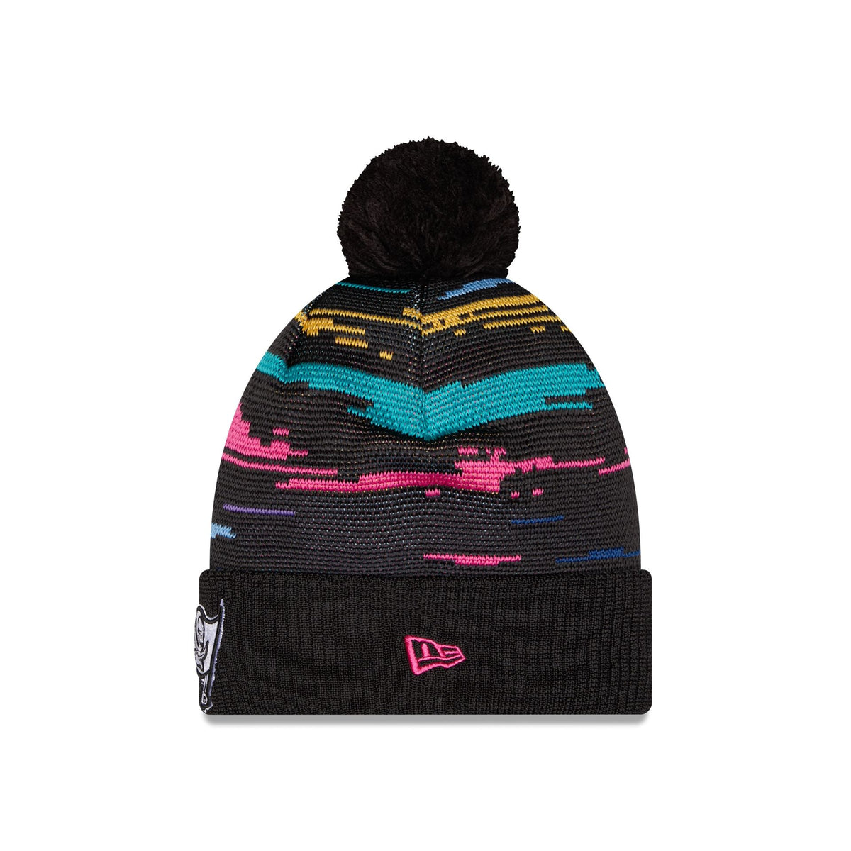 Tampa Bay Buccaneers 2026 Crucial Catch Pom Knit Hat
