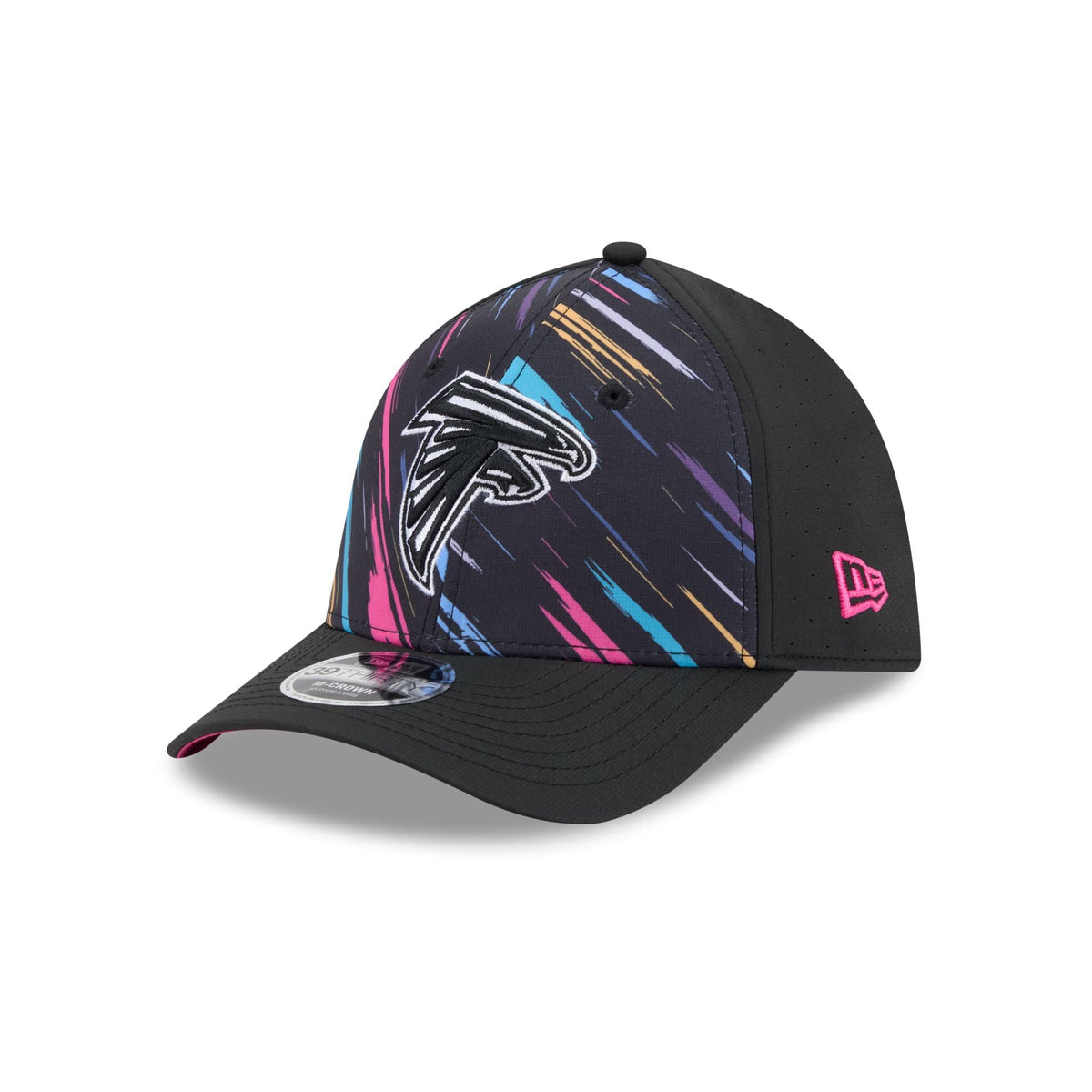 Atlanta Falcons 2026 Crucial Catch 39THIRTY M-Crown Stretch Fit Hat