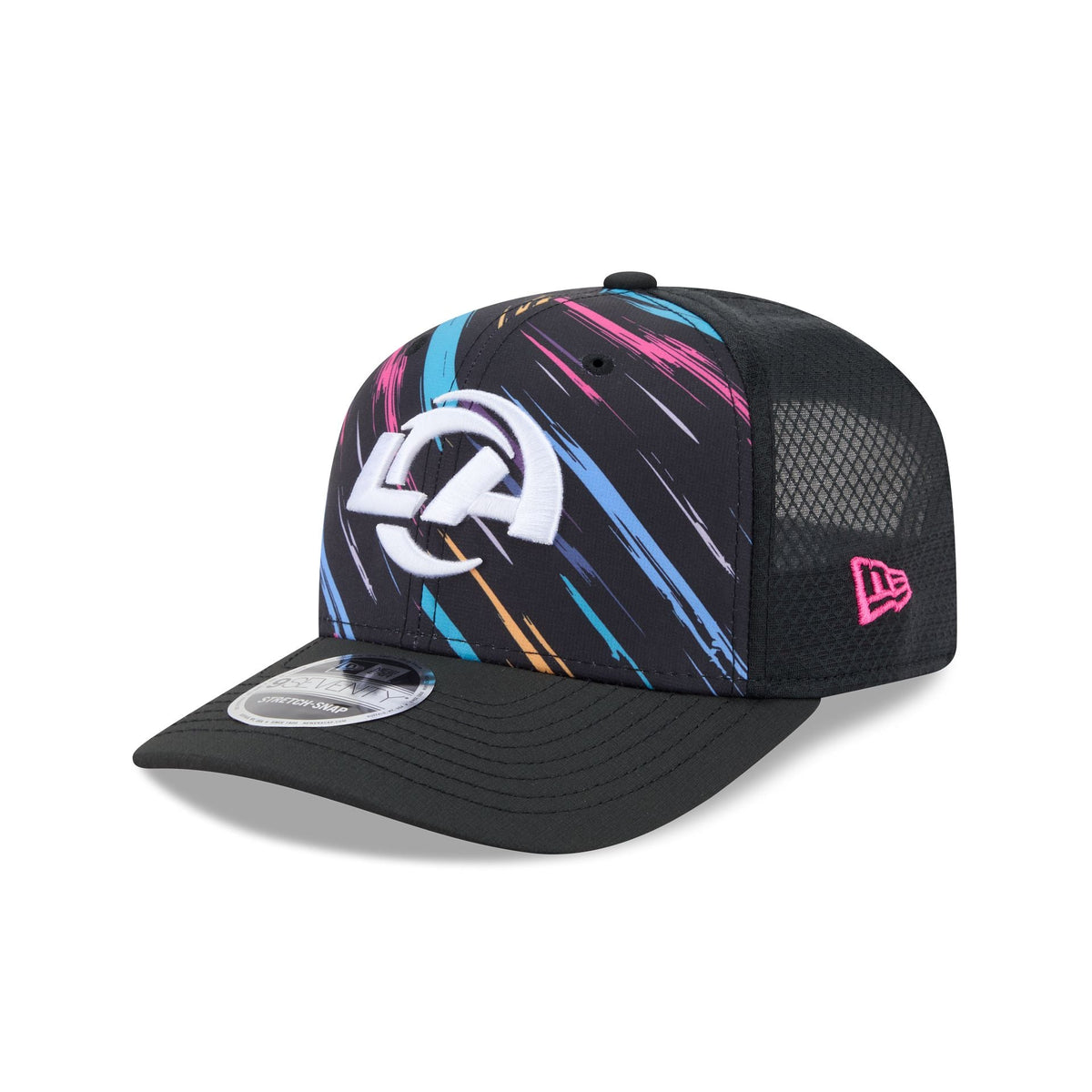 Los Angeles Rams 2026 Crucial Catch 9SEVENTY Trucker Hat