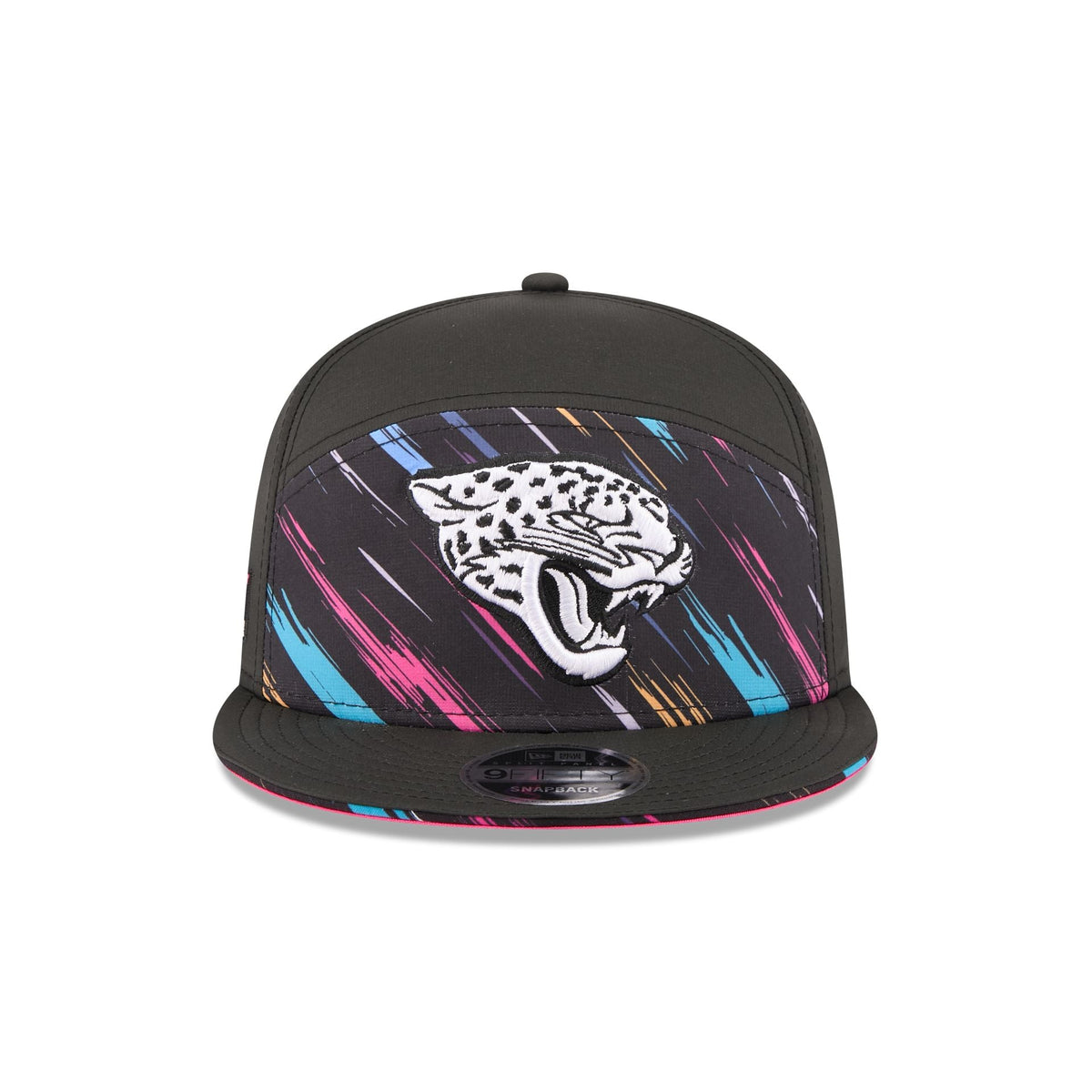 Jacksonville Jaguars 2026 Crucial Catch Split Panel 9FIFTY Snapback Hat