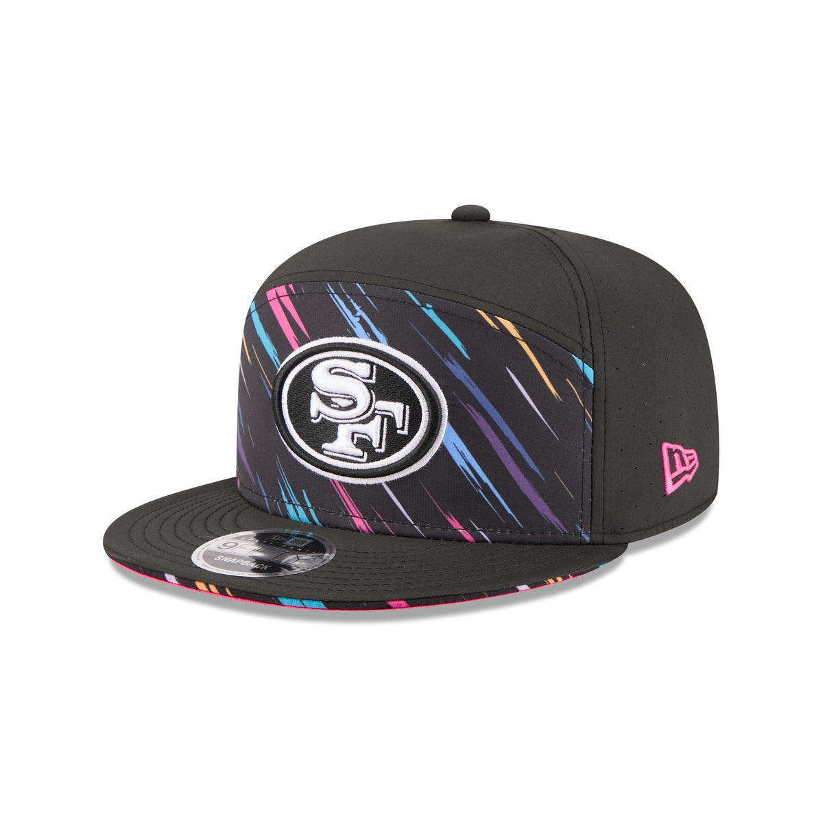 San Francisco 49ers 2026 Crucial Catch Split Panel 9FIFTY Snapback Hat