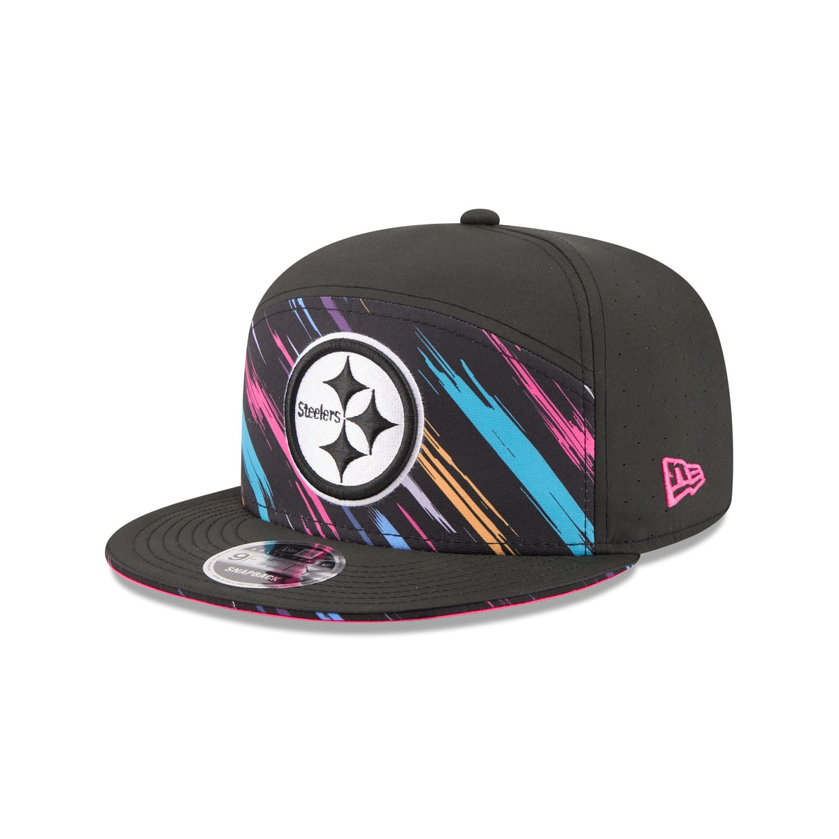 Pittsburgh Steelers 2026 Crucial Catch Split Panel 9FIFTY Snapback Hat