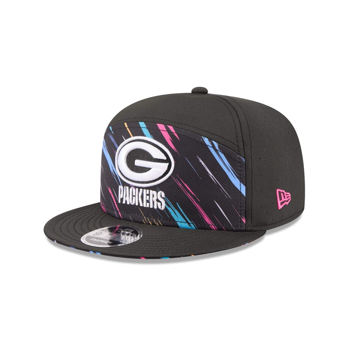 Green Bay Packers 2026 Crucial Catch Split Panel 9FIFTY Snapback Hat