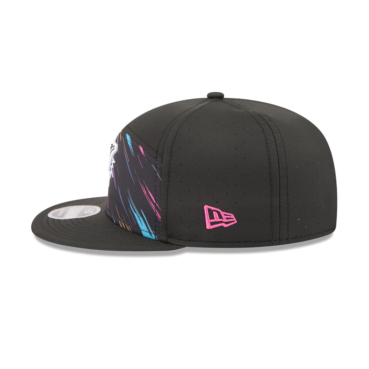 Miami Dolphins 2026 Crucial Catch Split Panel 9FIFTY Snapback Hat