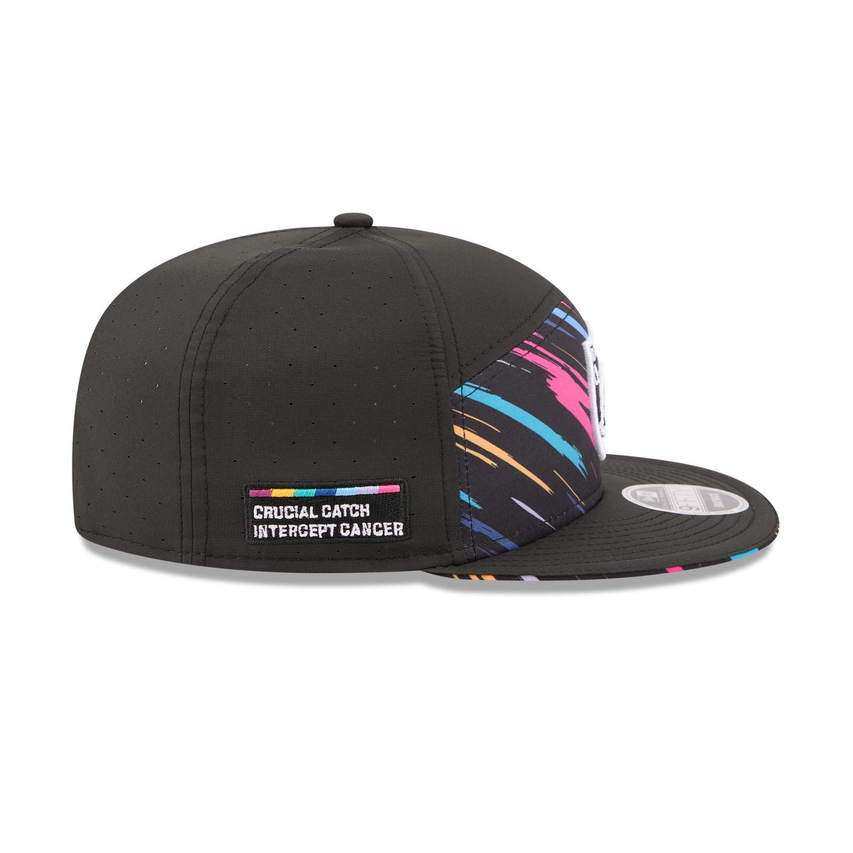 Las Vegas Raiders 2026 Crucial Catch Split Panel 9FIFTY Snapback Hat