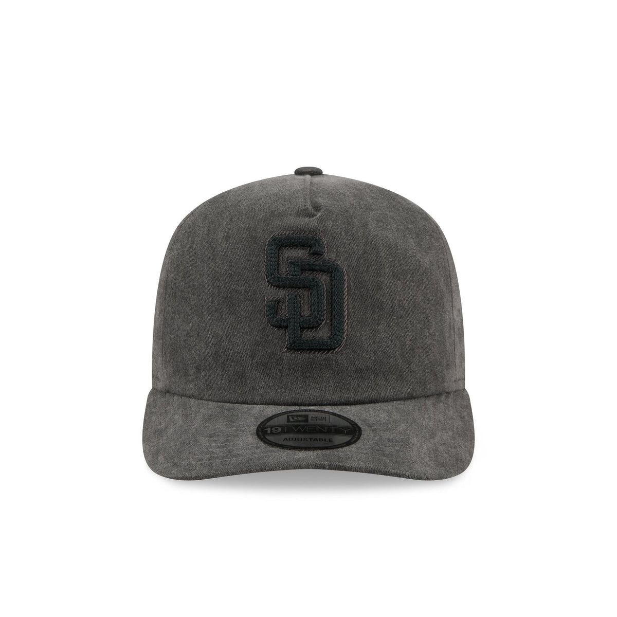 San Diego Padres Black Pigment Dye 19TWENTY Snapback Hat