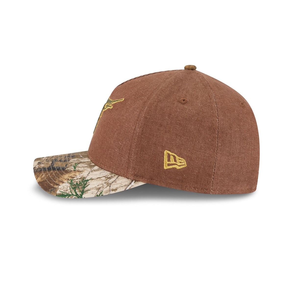 Miami Marlins Camo Twill 9FORTY M-Crown A-Frame Snapback Hat
