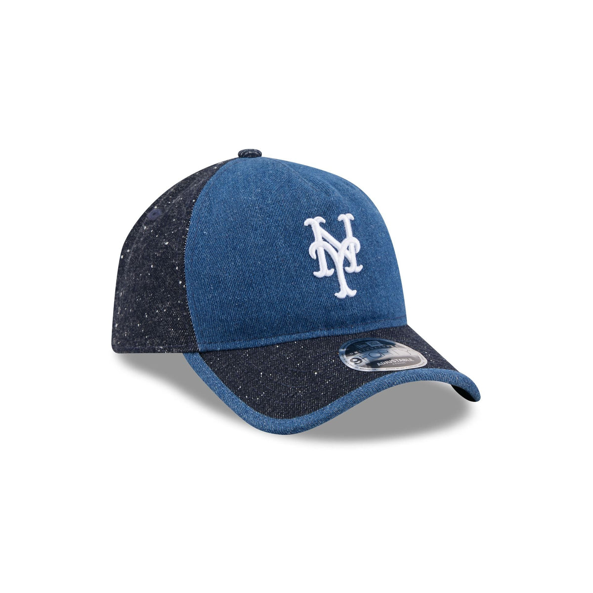 New York Mets Multi-Panel Denim 9FORTY A-Frame Unstructured Adjustable Hat
