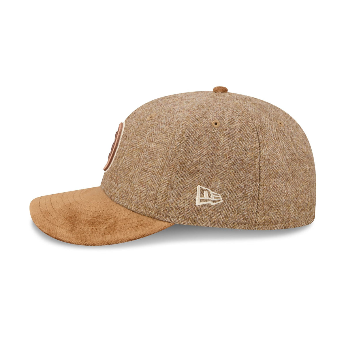 Pittsburgh Steelers Moon Brisbane Moss Brown Visor 59FIFTY Fitted Hat