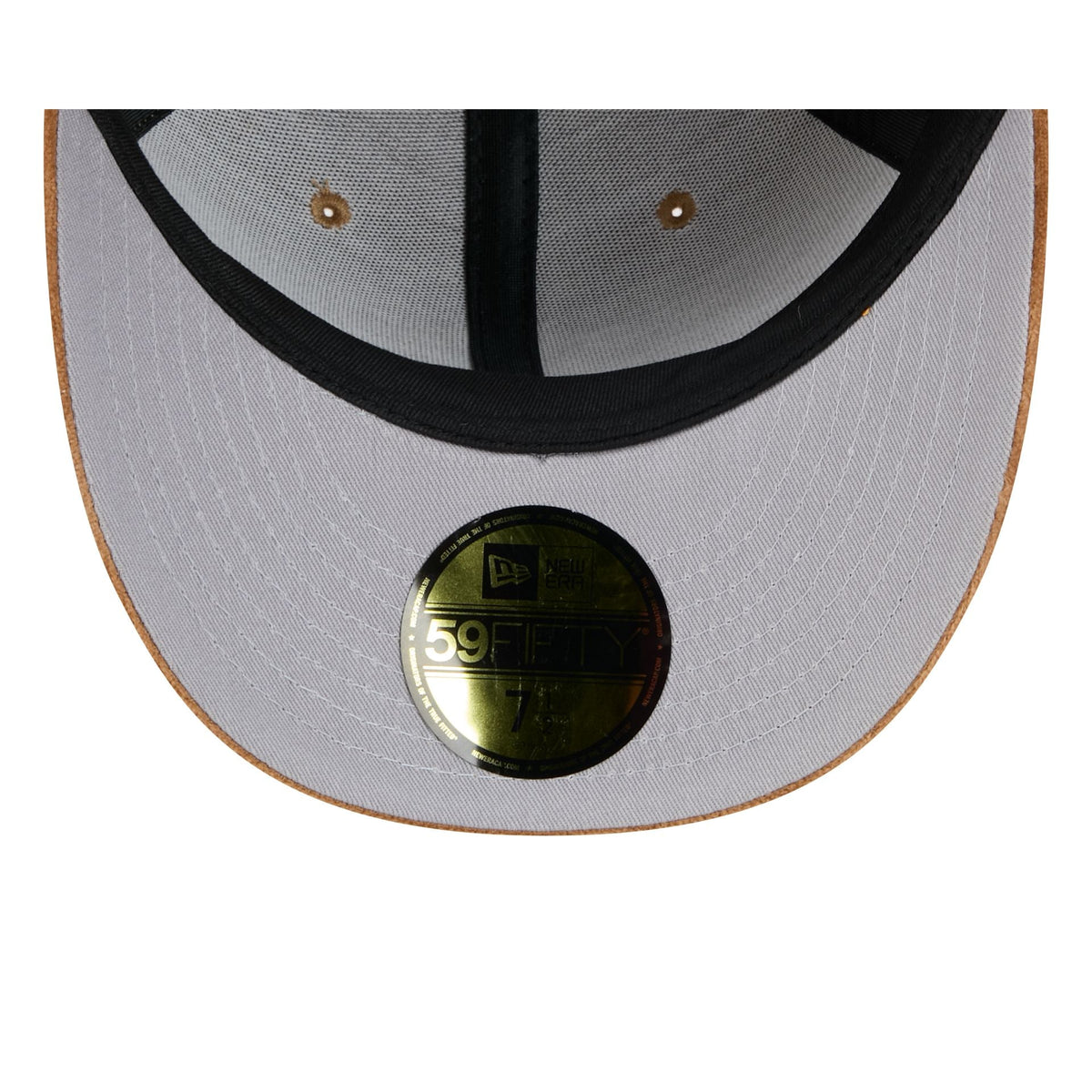 New York Yankees Moon Brisbane Moss Brown Visor 59FIFTY Fitted Hat