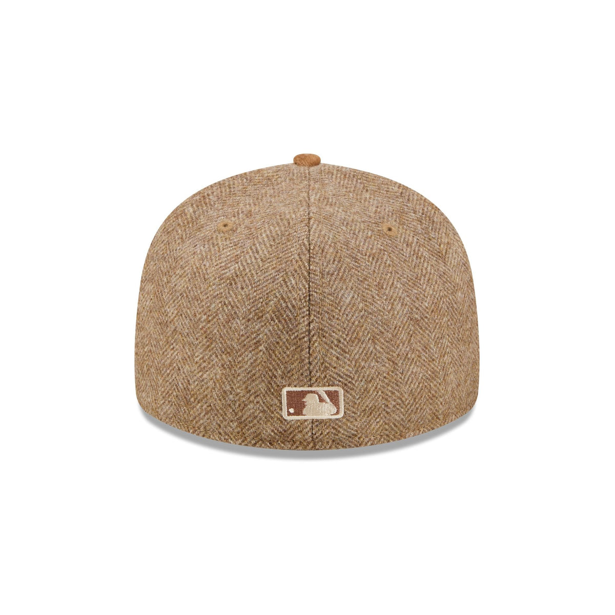 Atlanta Braves Moon Brisbane Moss Brown Visor 59FIFTY Fitted Hat