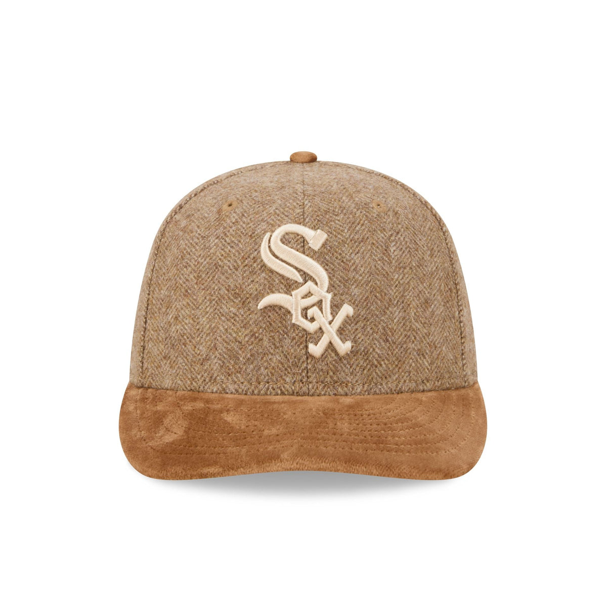 Chicago White Sox Moon Brisbane Moss Brown Visor 59FIFTY Fitted Hat