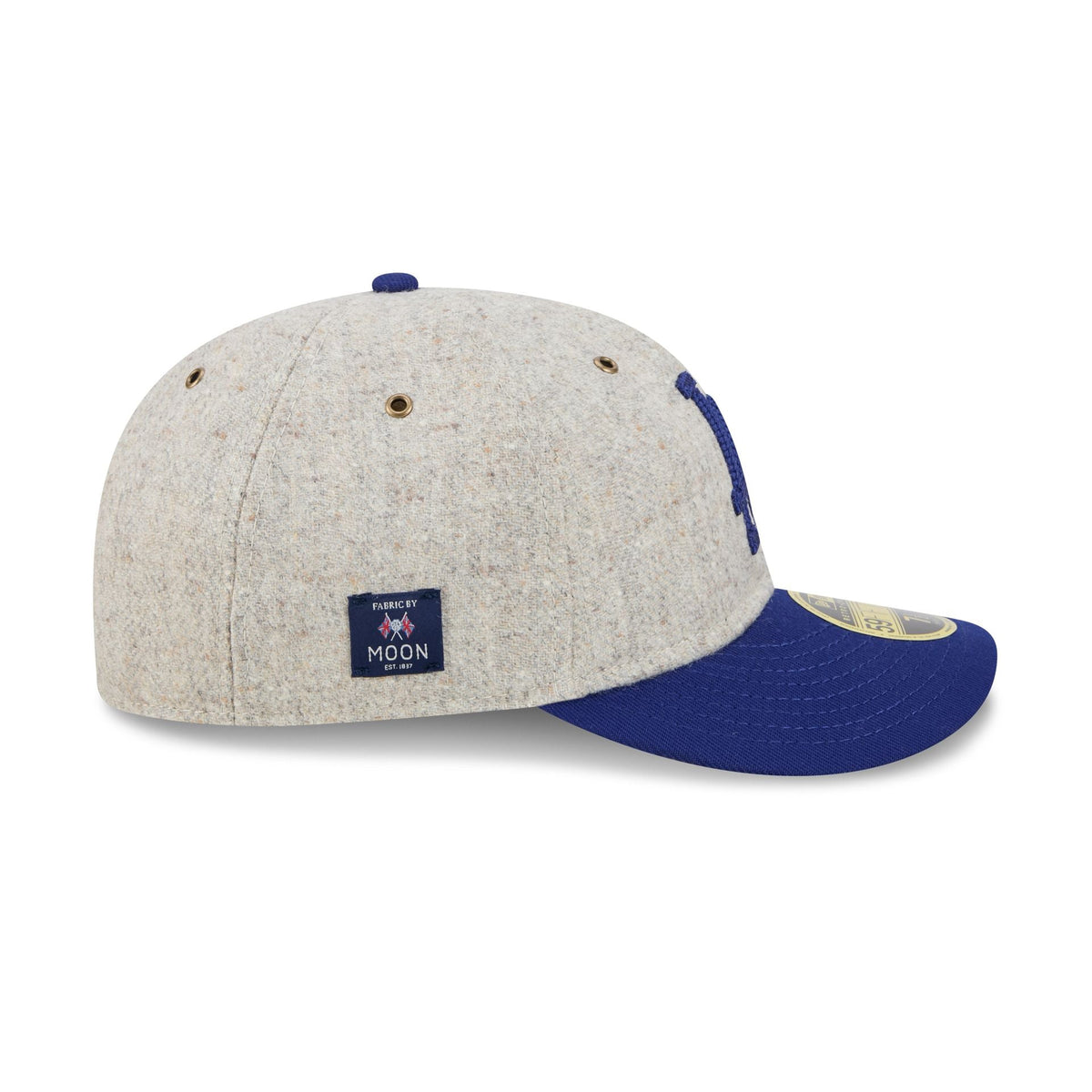 Los Angeles Dodgers Moon Herringbone Retro Crown 59FIFTY Fitted Hat