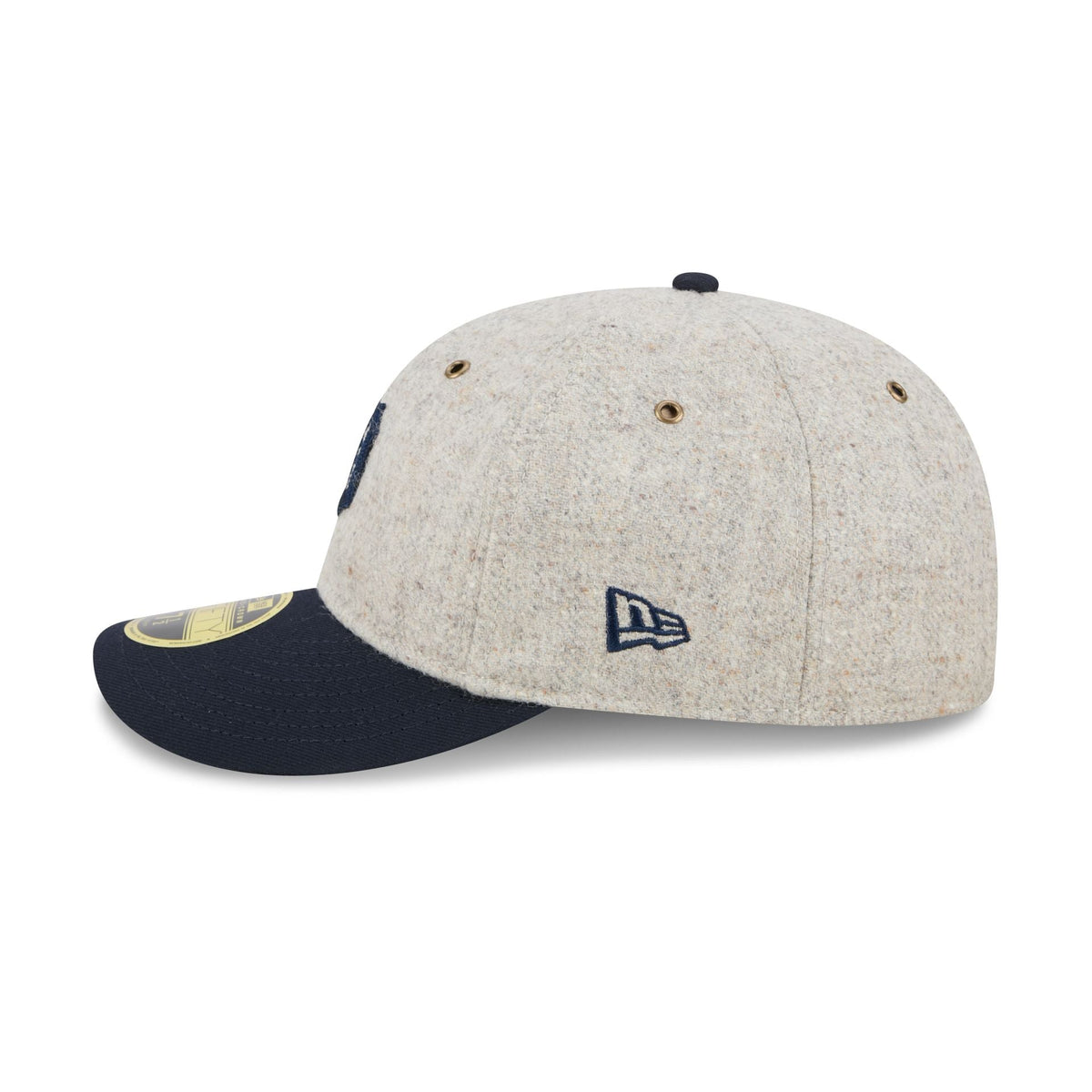 Detroit Tigers Moon Herringbone Retro Crown 59FIFTY Fitted Hat