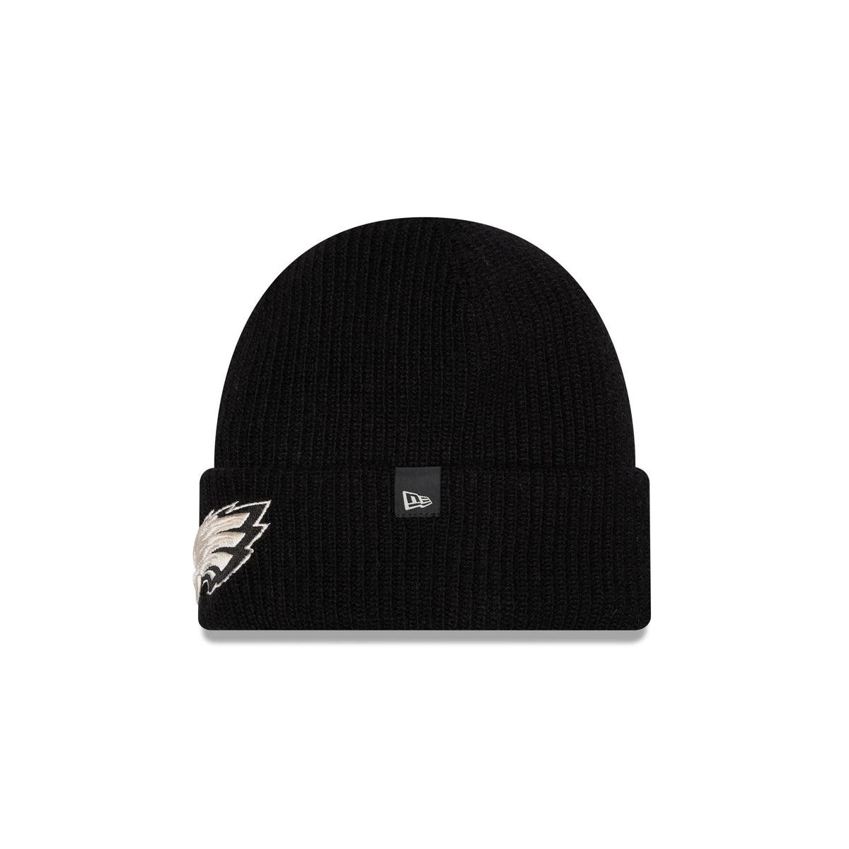 Philadelphia Eagles Woolen Black Short Cuff Knit Beanie Hat