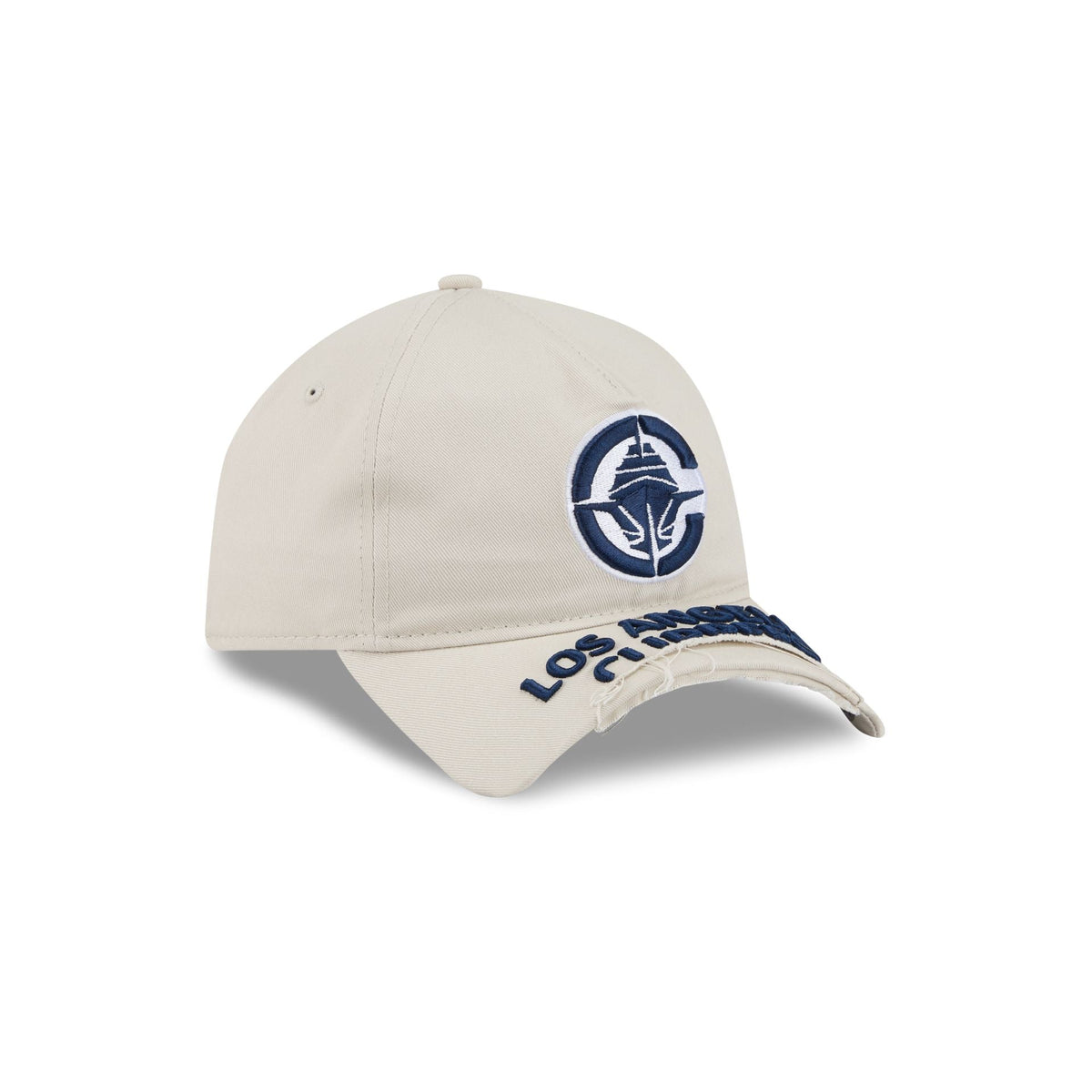 Los Angeles Clippers Stone 9FORTY A-Frame Unstructured Cut-Off Visor Snapback Hat
