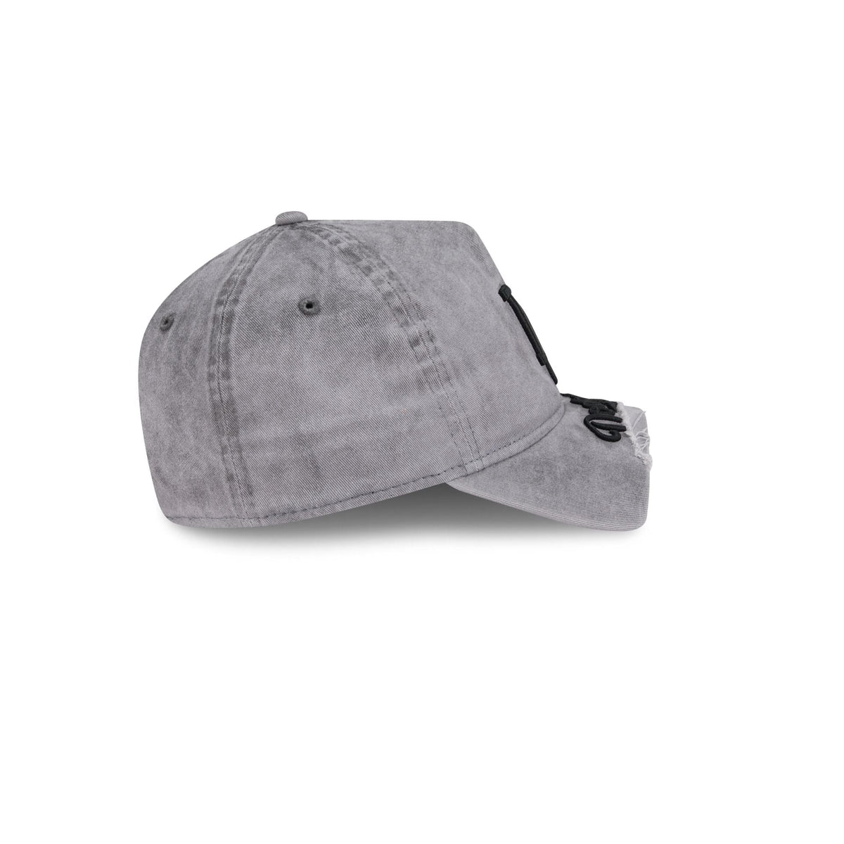 Los Angeles Dodgers Tonal Gray 9FORTY A-Frame Unstructured Cut-Off Visor Snapback Hat