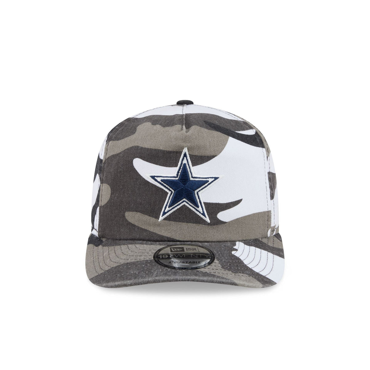 Dallas Cowboys Washed Nylon Camo 19TWENTY Adjustable Hat