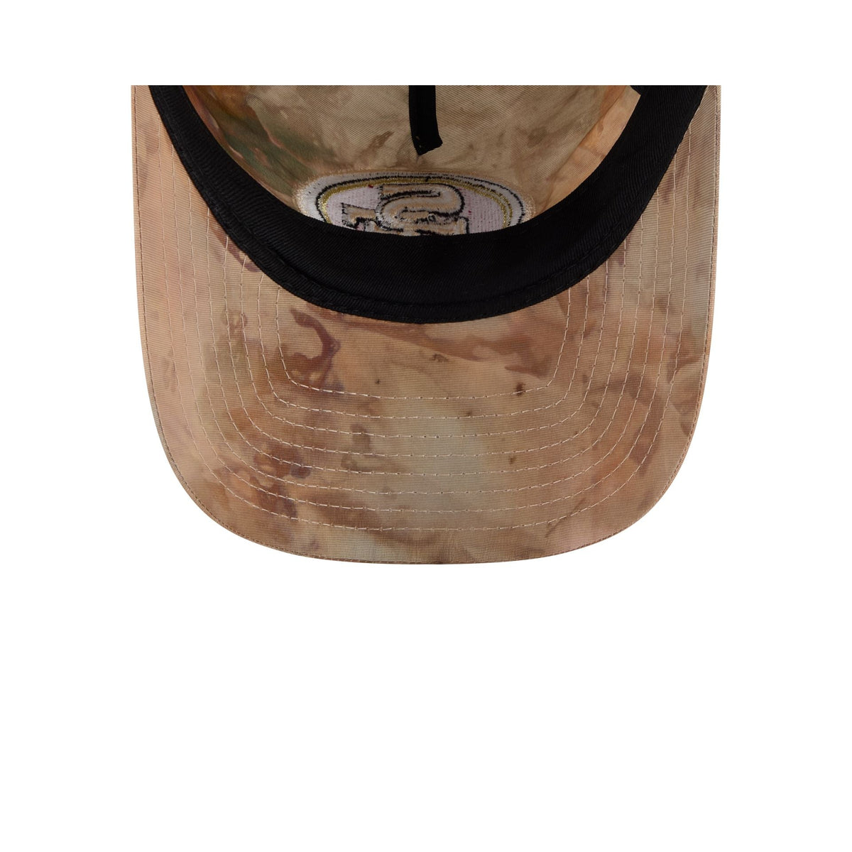 San Francisco 49ers Washed Nylon Brown 9TWENTY A-Frame Adjustable Hat