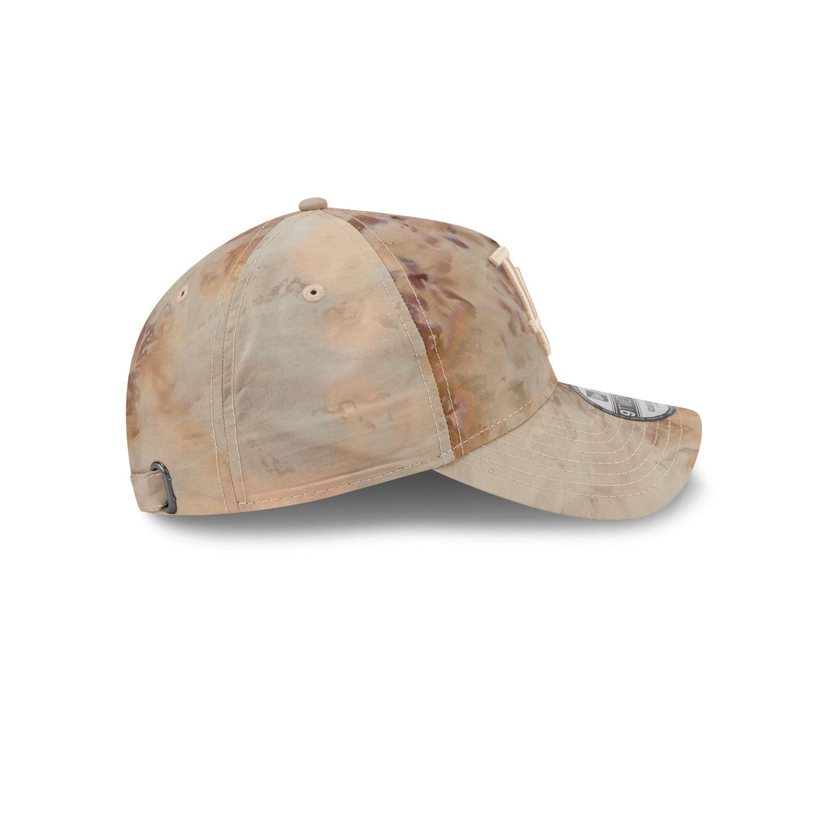 Los Angeles Dodgers Washed Nylon Brown 9TWENTY A-Frame Adjustable Hat
